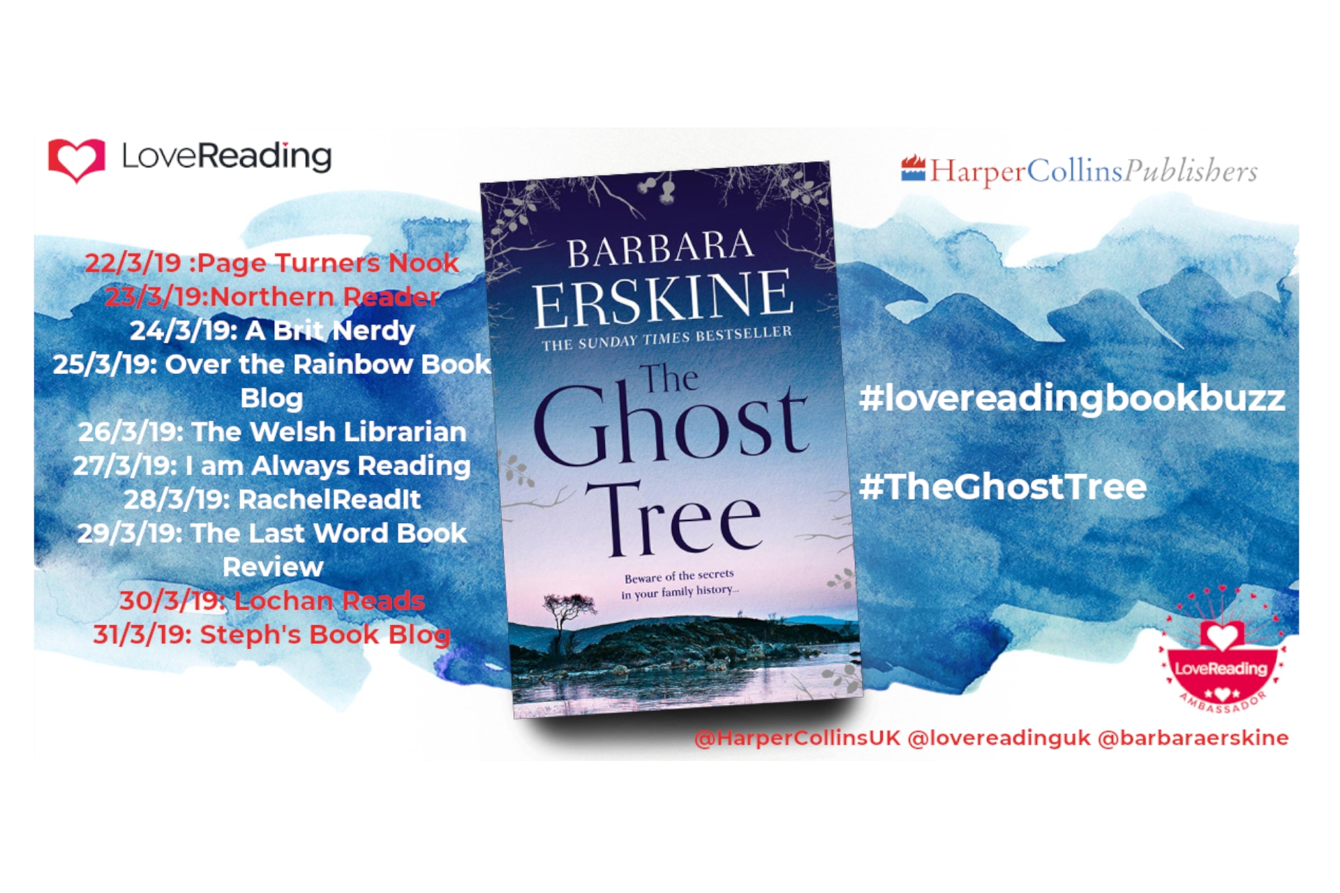 Ambassador Book Buzz: The Ghost Tree