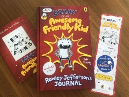 Win a hardback copy of Diary of an Awesome Friendly Kid!