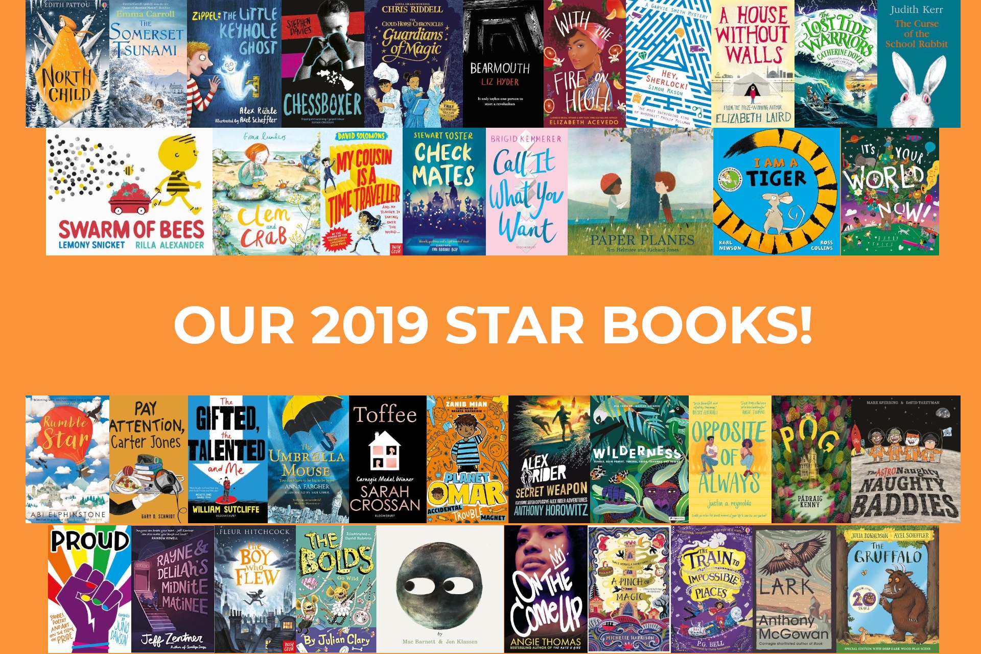 MEGA GIVEAWAY! Win a year's worth of reading with our LoveReading4Kids 2019 Star Books!