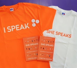 Win a She Speaks Goodie Bag!