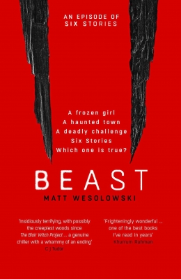 Win a full set of the Six Stories Series including Beast by Matt Wesolowski!