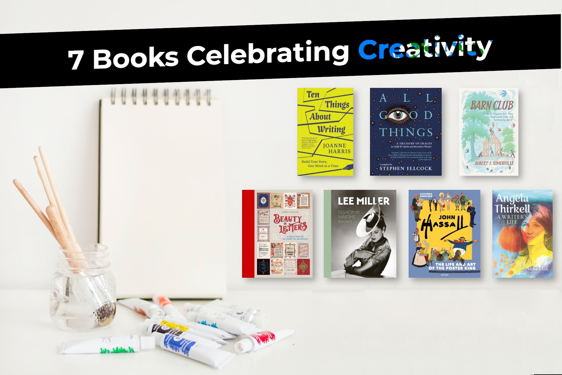 7+ Books Celebrating Creativity.