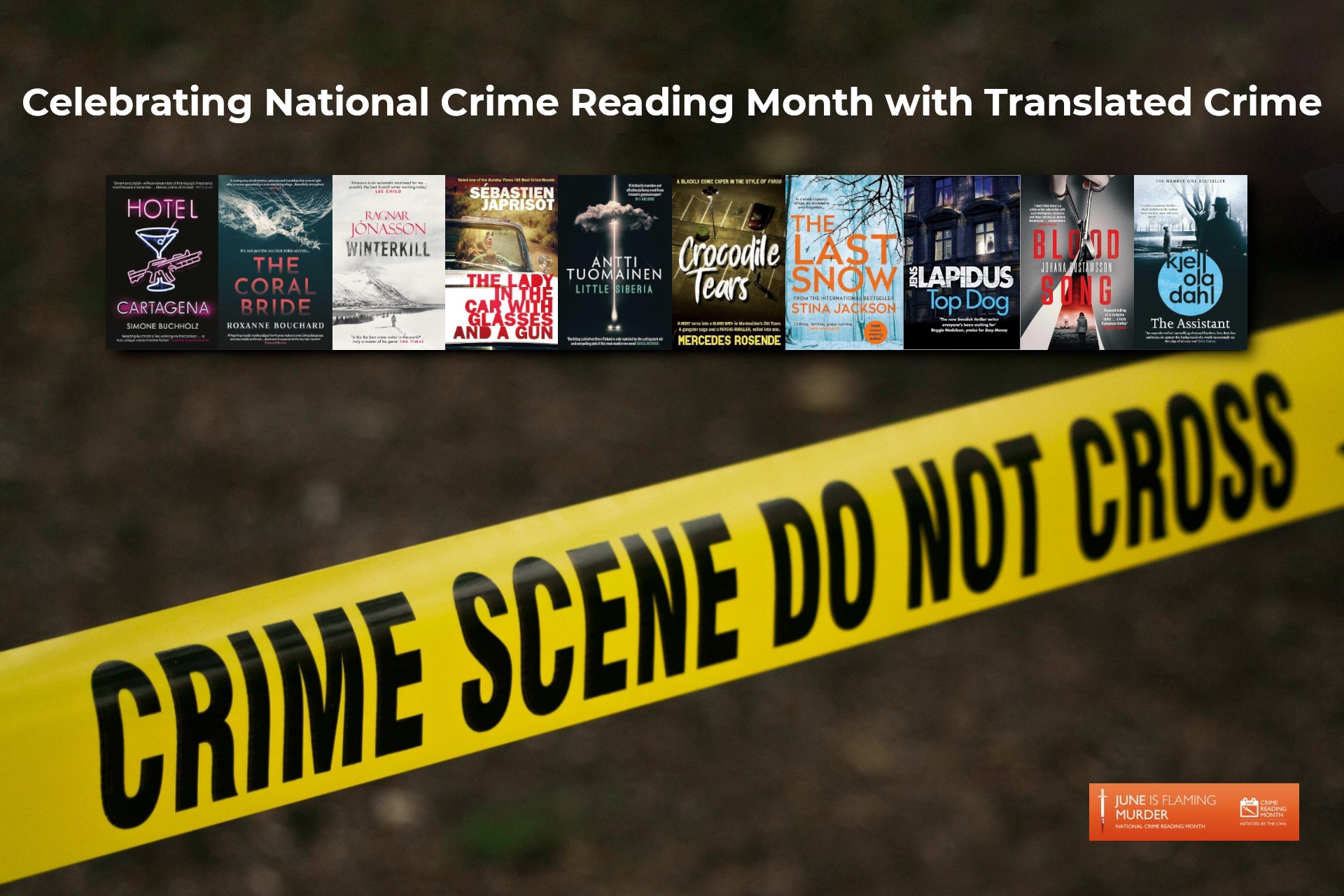 Celebrating National Crime Reading Month with Translated Crime