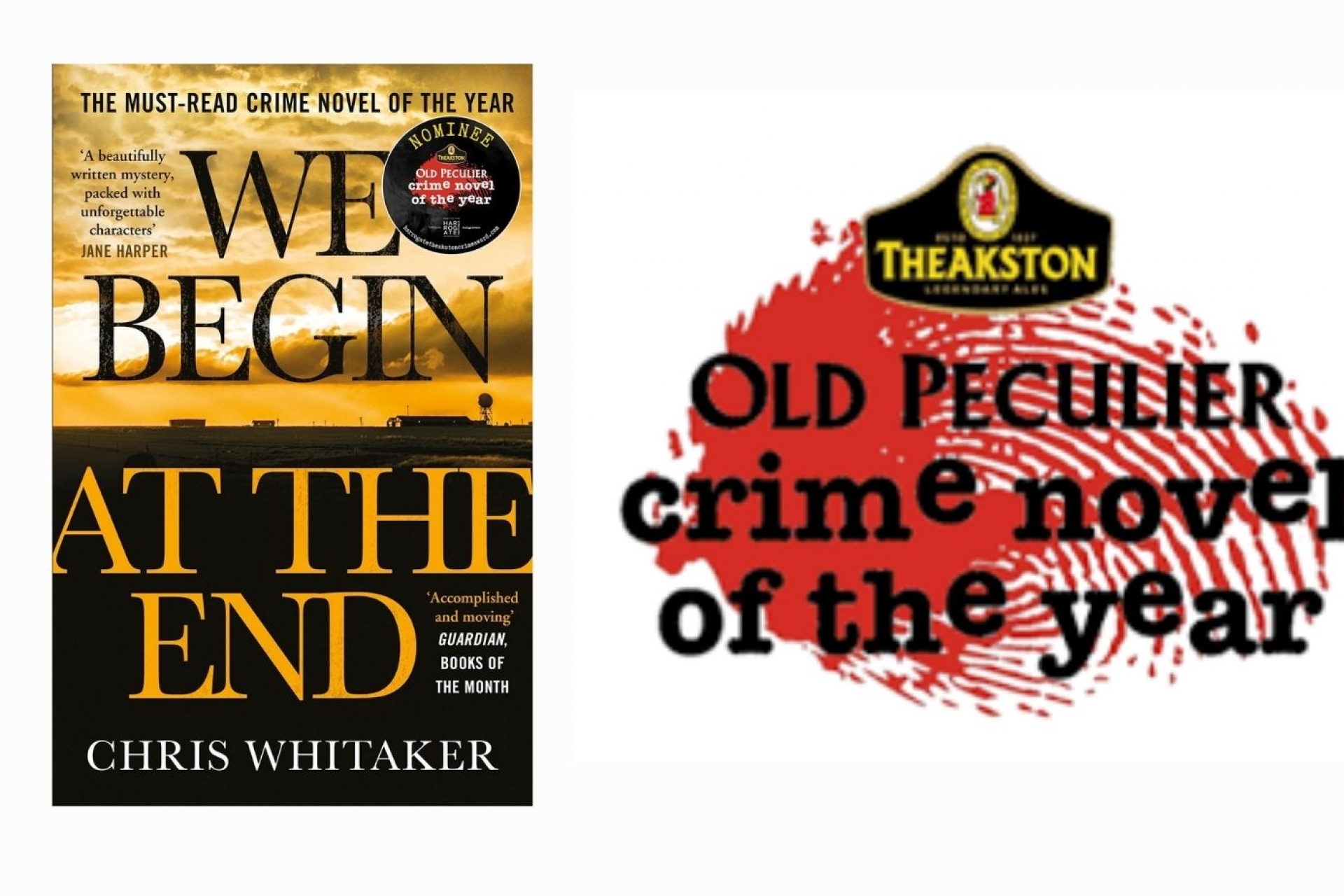 Chris Whitaker's We Begin At The End named Theakston Crime Novel of the Year