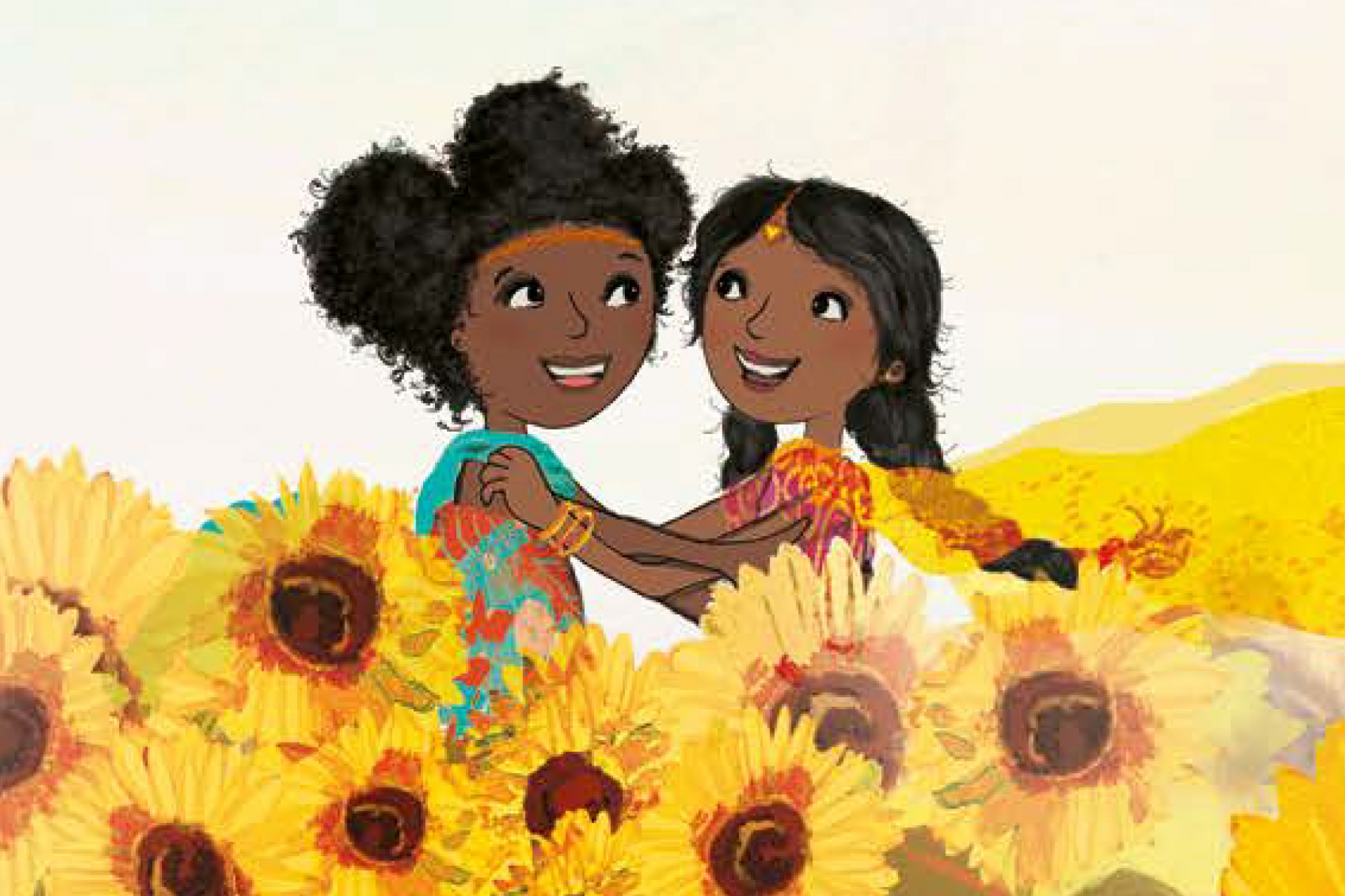 Monkia Singh Gangotra addresses colourism in her debut picture book, Sunflower Sisters