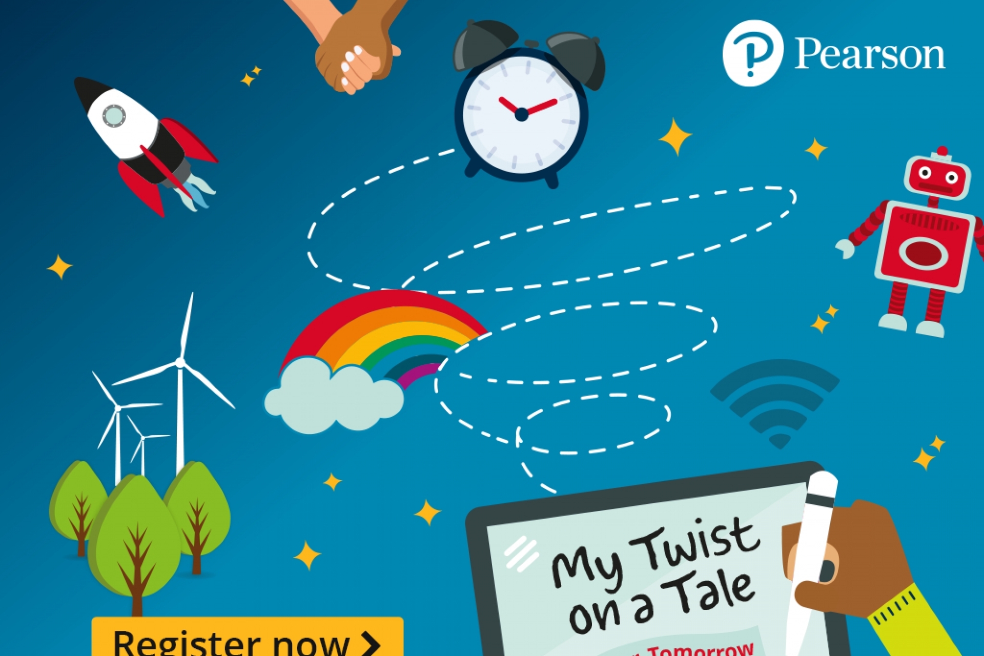 Pearson’s My Twist on a Tale: Our Tomorrow writing competition now open for entries