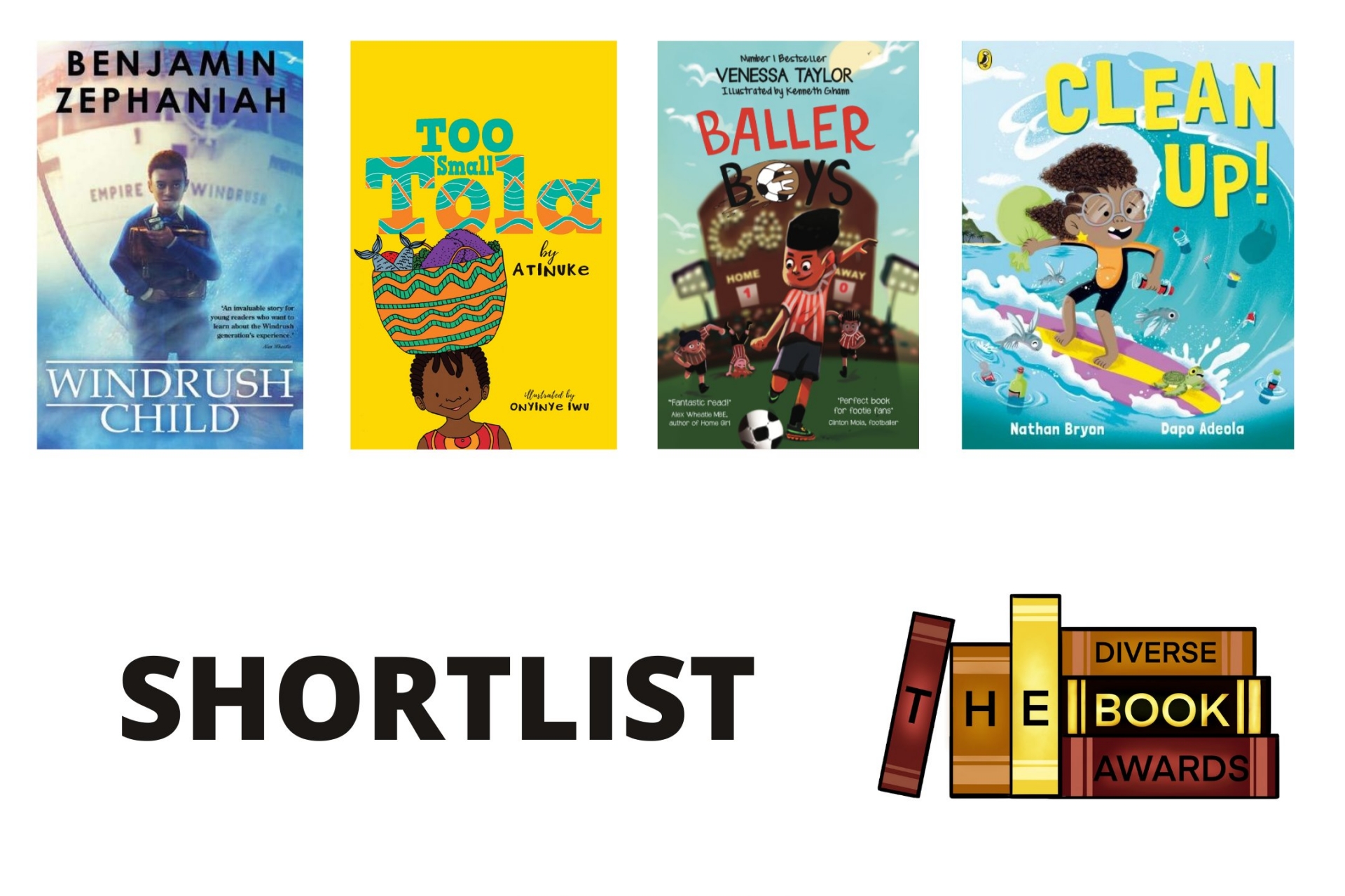 The Diverse Book Awards Announces Kids & YA Shortlists for 2021