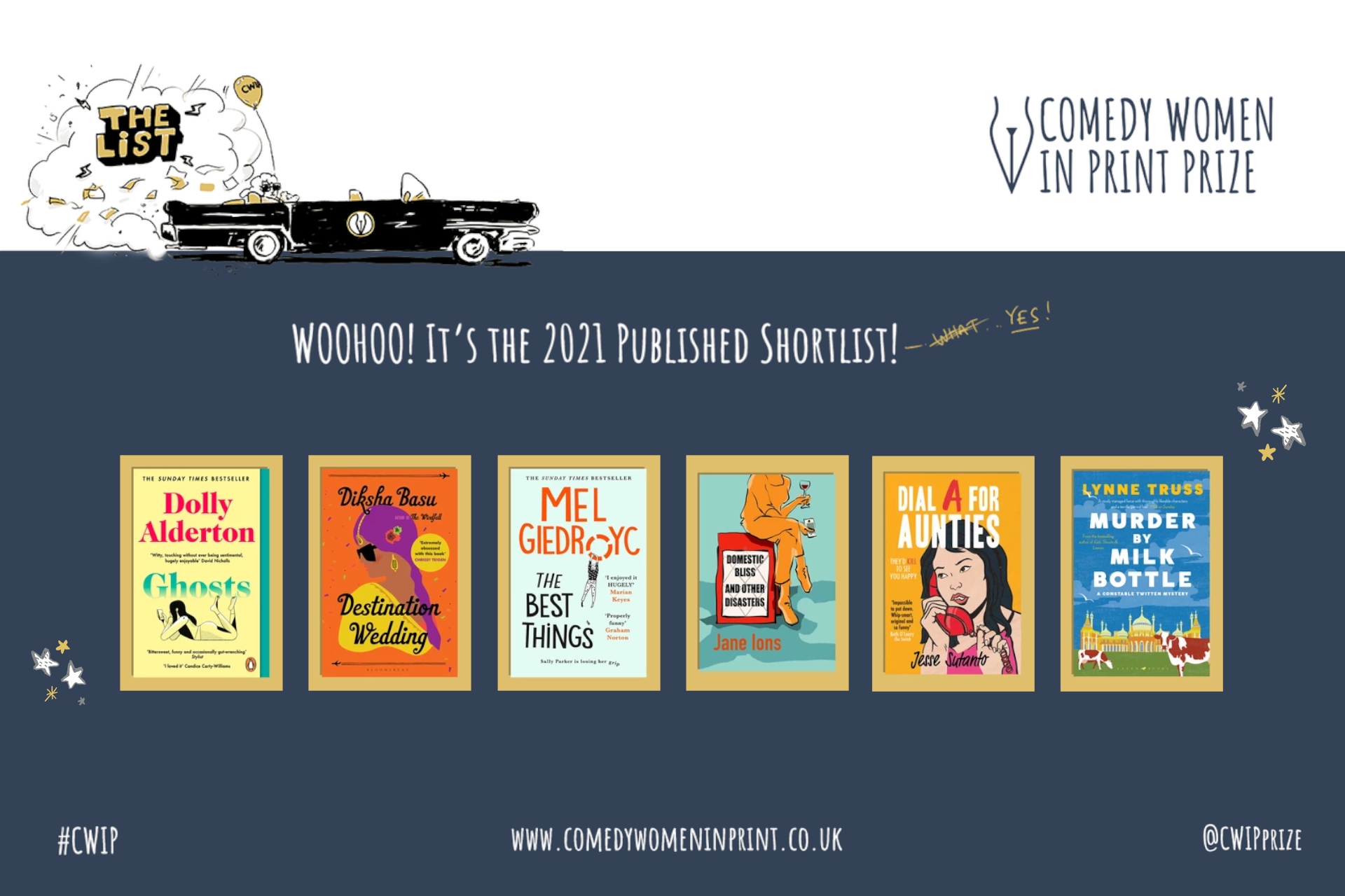 CWIP (Comedy Women in Print) Prize Announces 2021 Shortlist