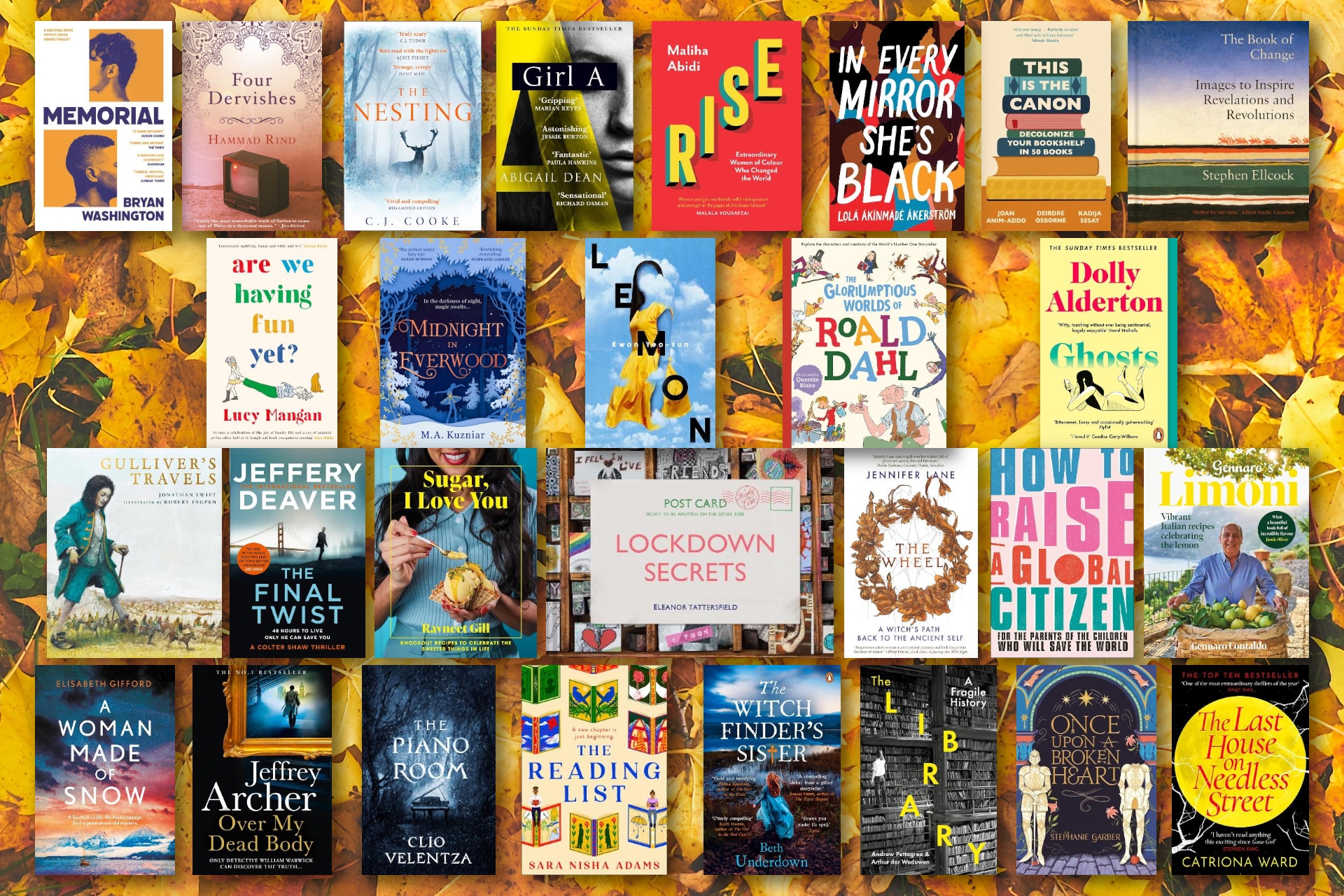 October Round-up: Some of the Books That We've Loved Reading This Month!