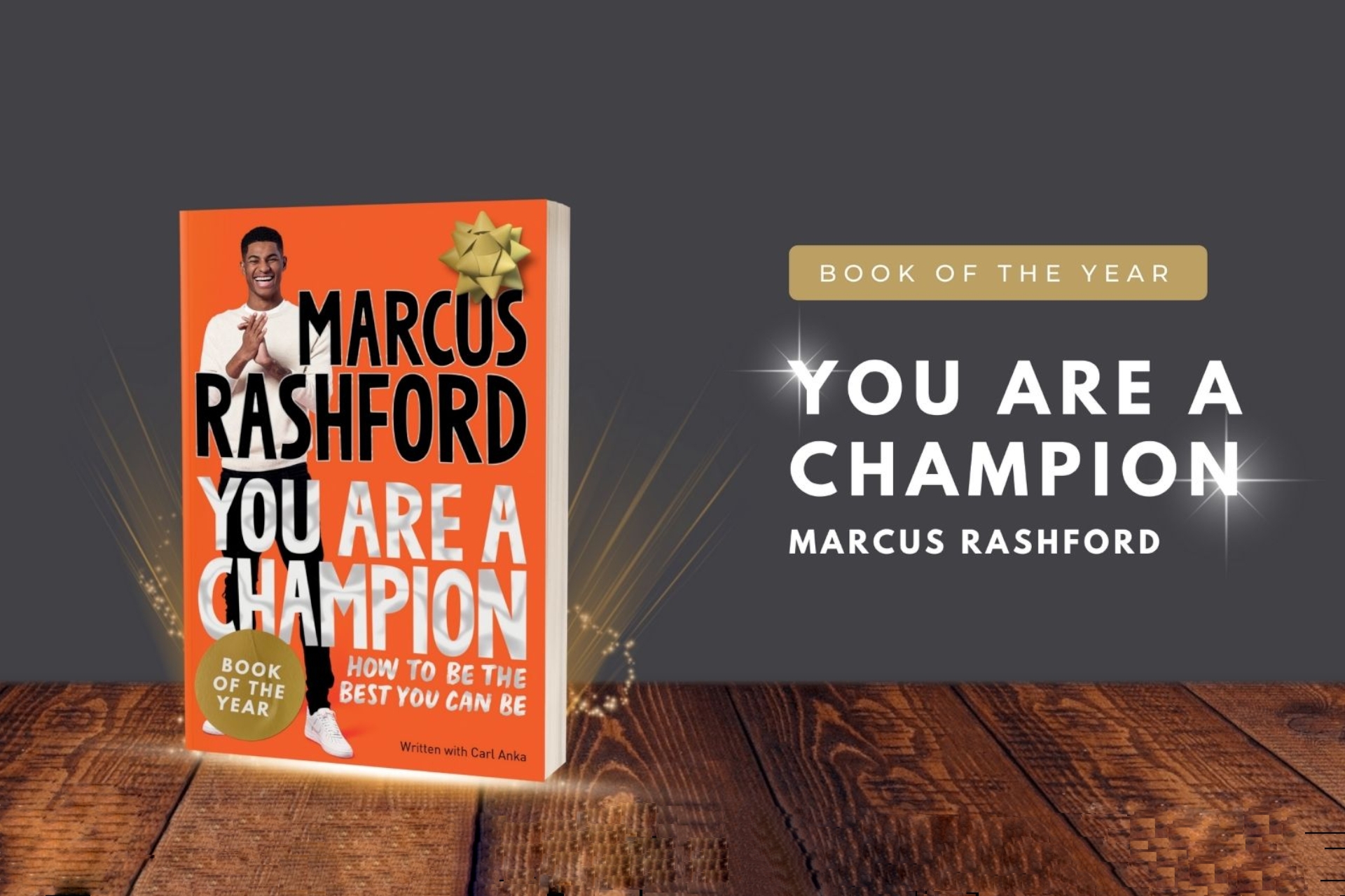 Marcus Rashford's You Are a Champion named WHSmiths Book of the Year 2021