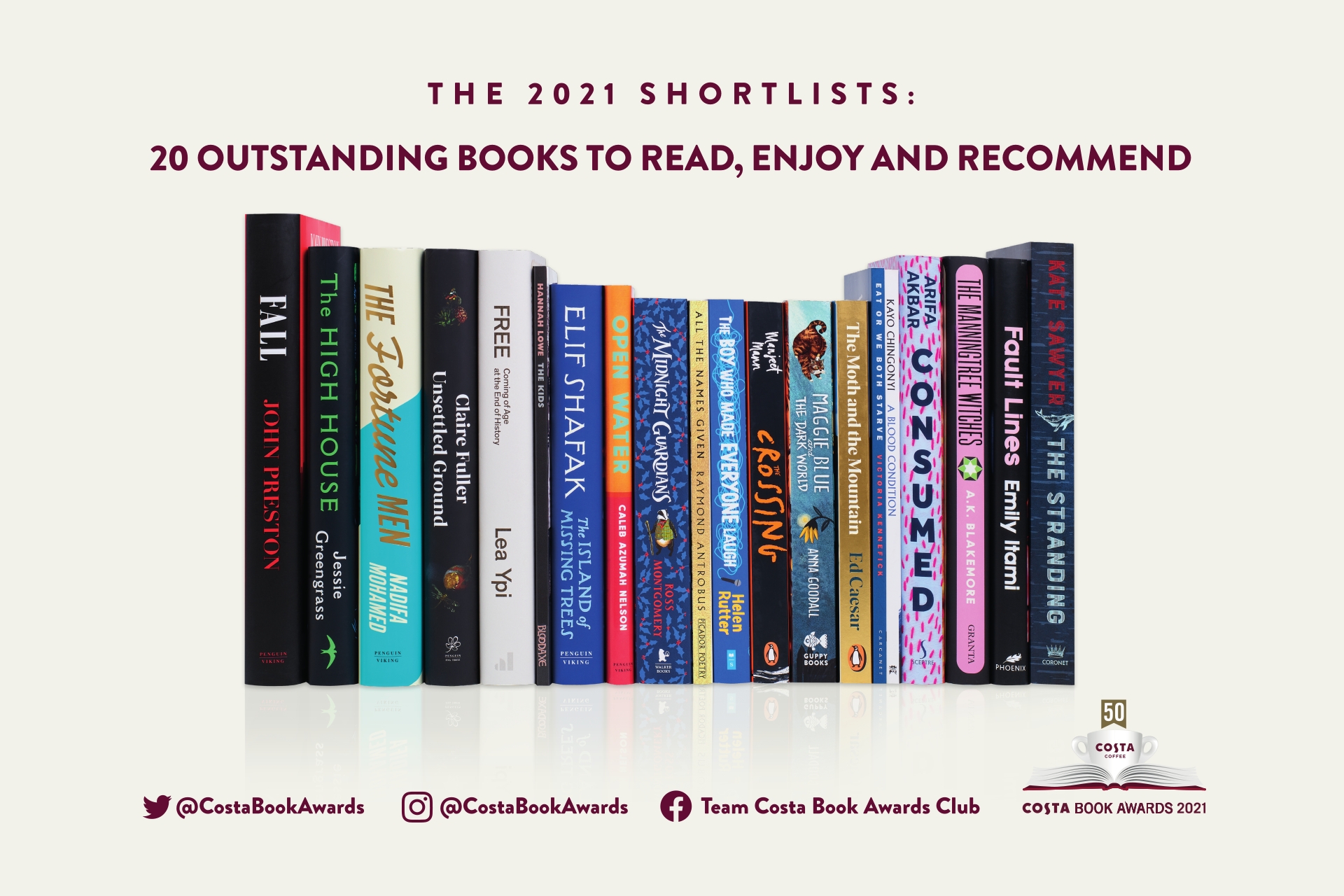 Costa Book Awards 2021