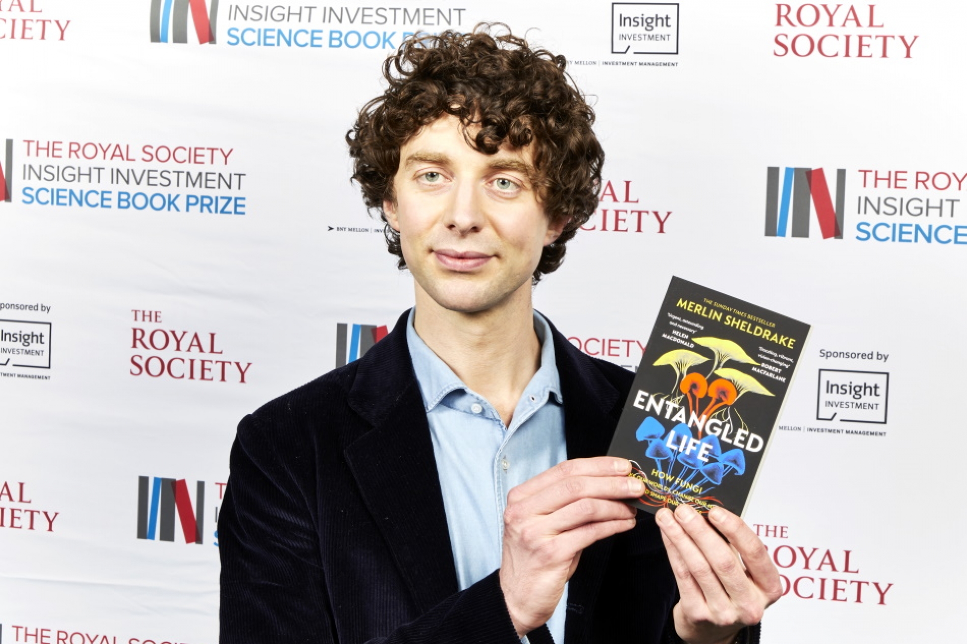 Entangled Life by Merlin Sheldrake wins The Royal Society Science Book Prize 2021