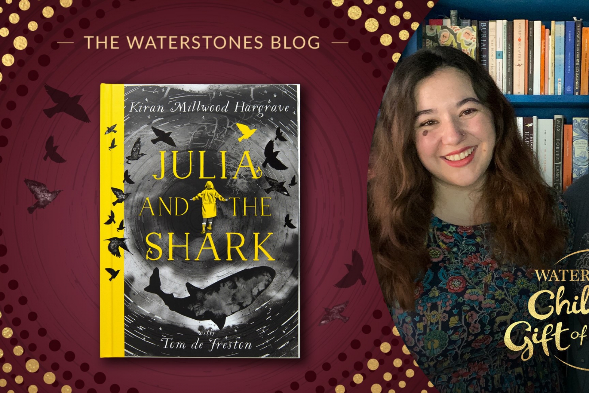 Julia and the Shark named Waterstone's Children's Gift of the Year 2021