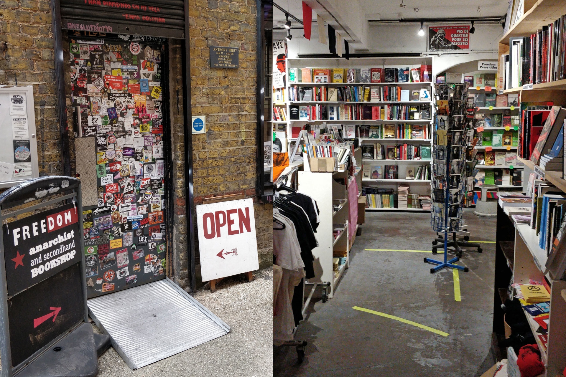 April 2022 Bookshop of the Month: Freedom Press (Whitechapel, London)