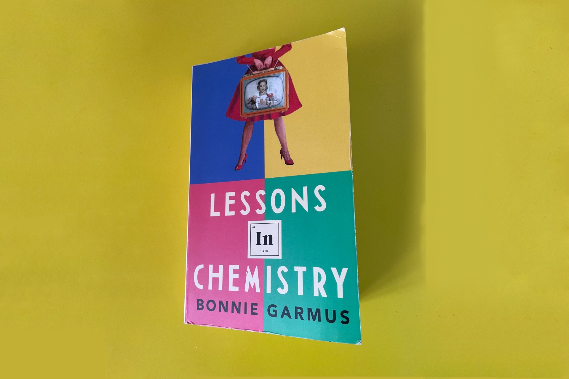 May 2022 Book Club Recommendation: Lessons in Chemistry by Bonnie Garmus