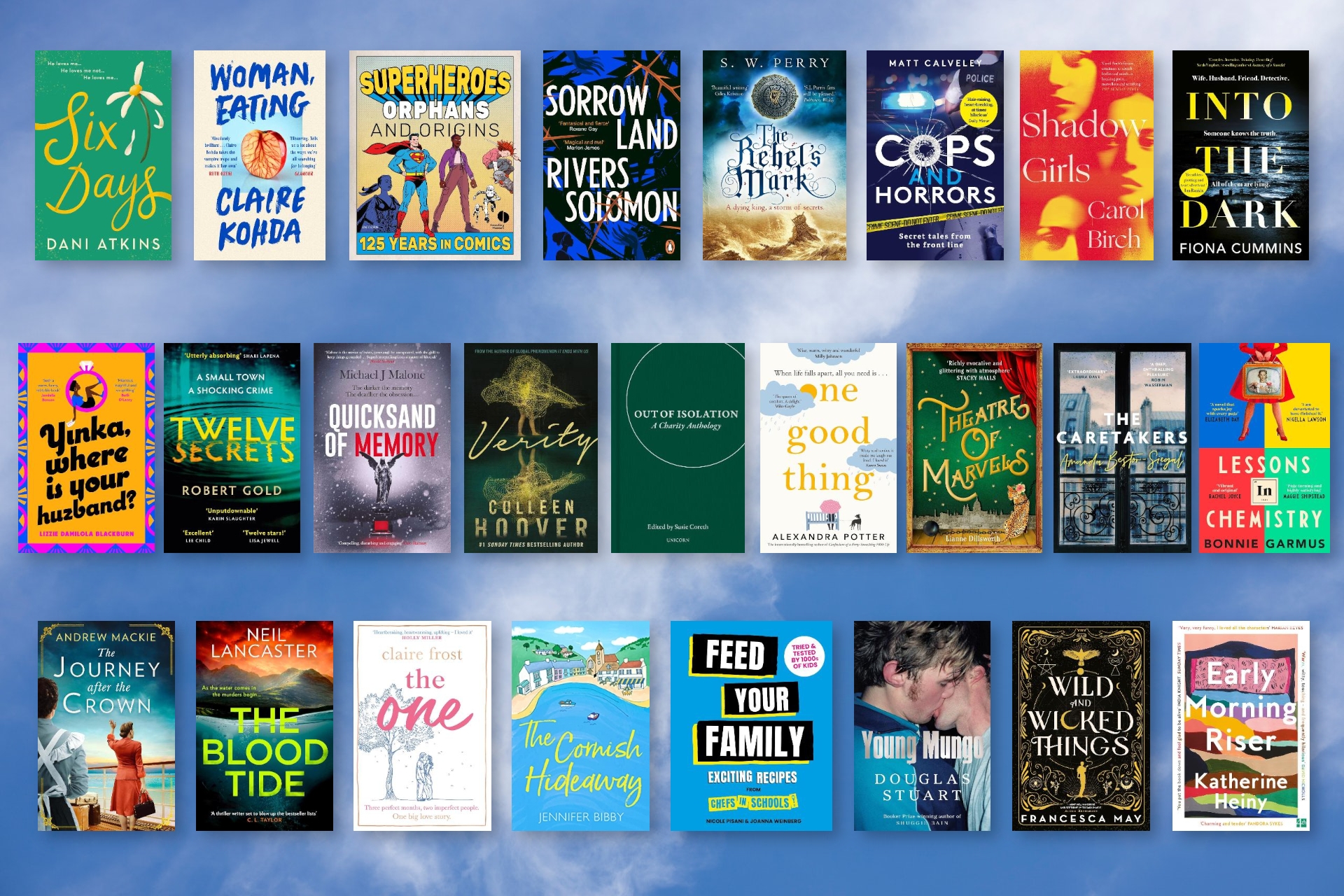 Our April Roundup Is Here - Brilliant Books from Established Authors and New You Want to Get Your Hands On