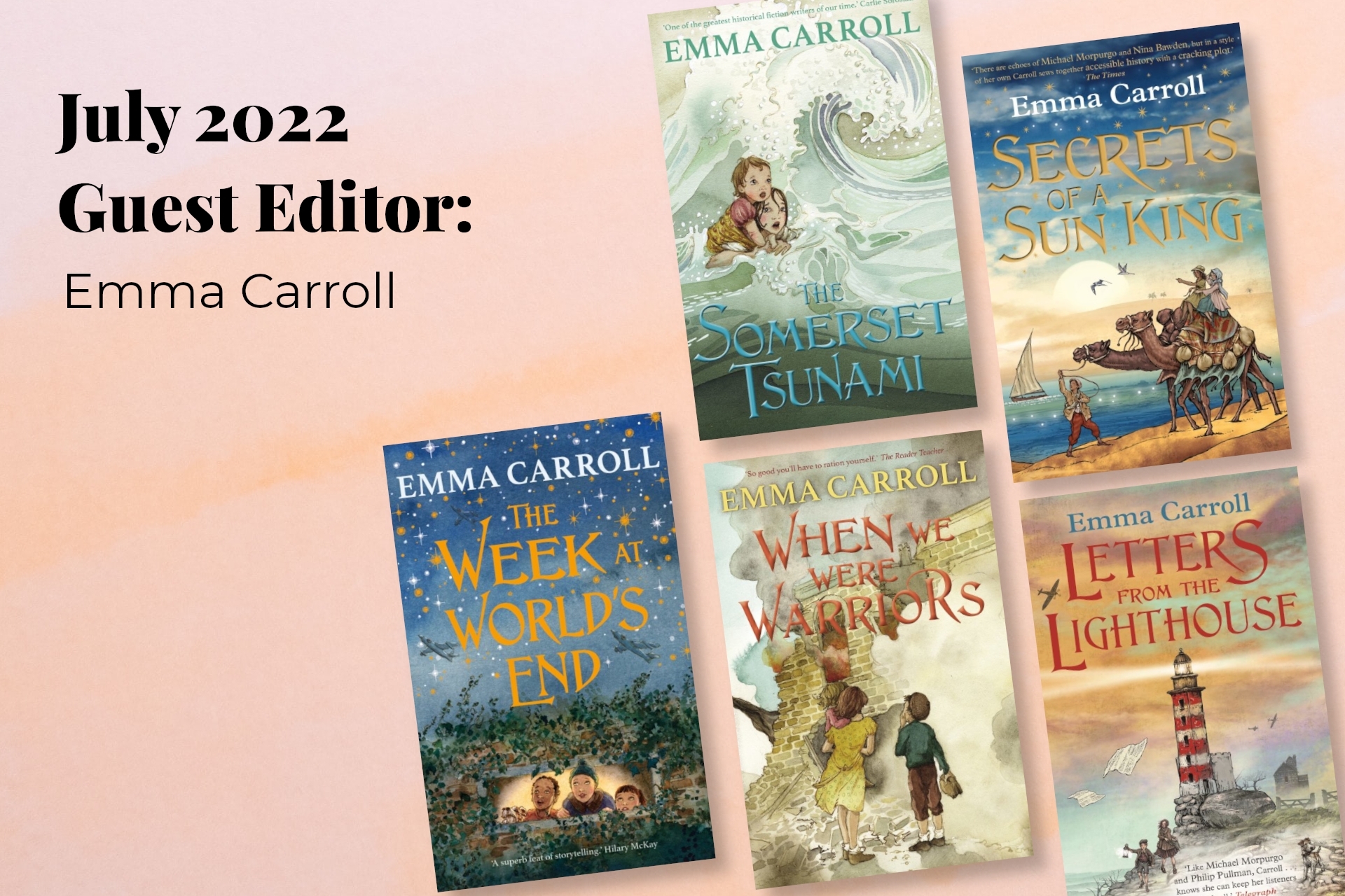 Emma Carroll - our Guest Editor of the Month