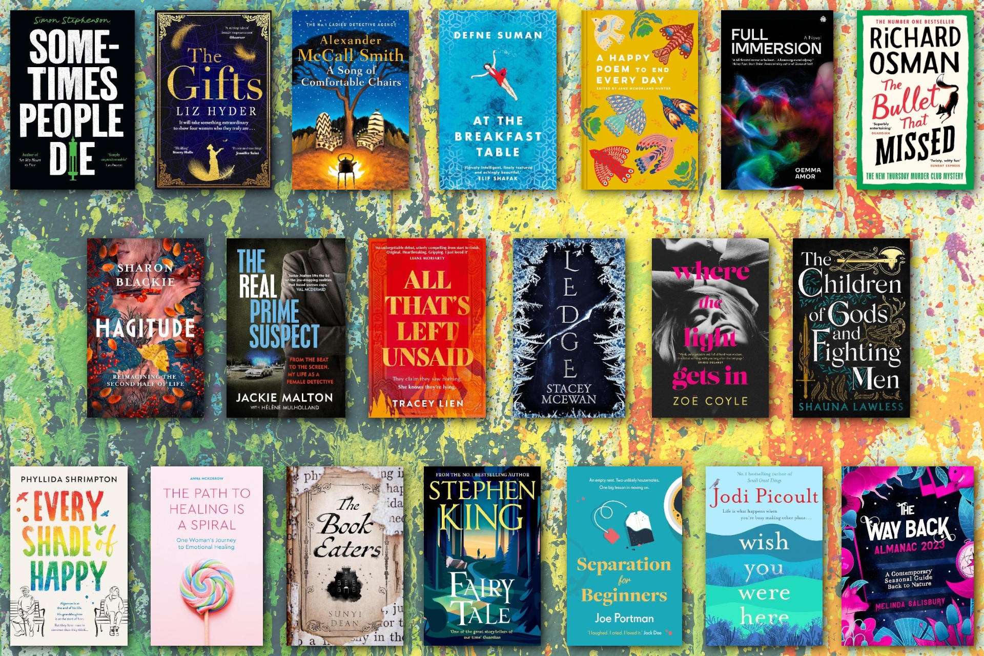 September Summary - As We Say Goodbye to Summer, Take a Look at the New Books We've Discovered This Month