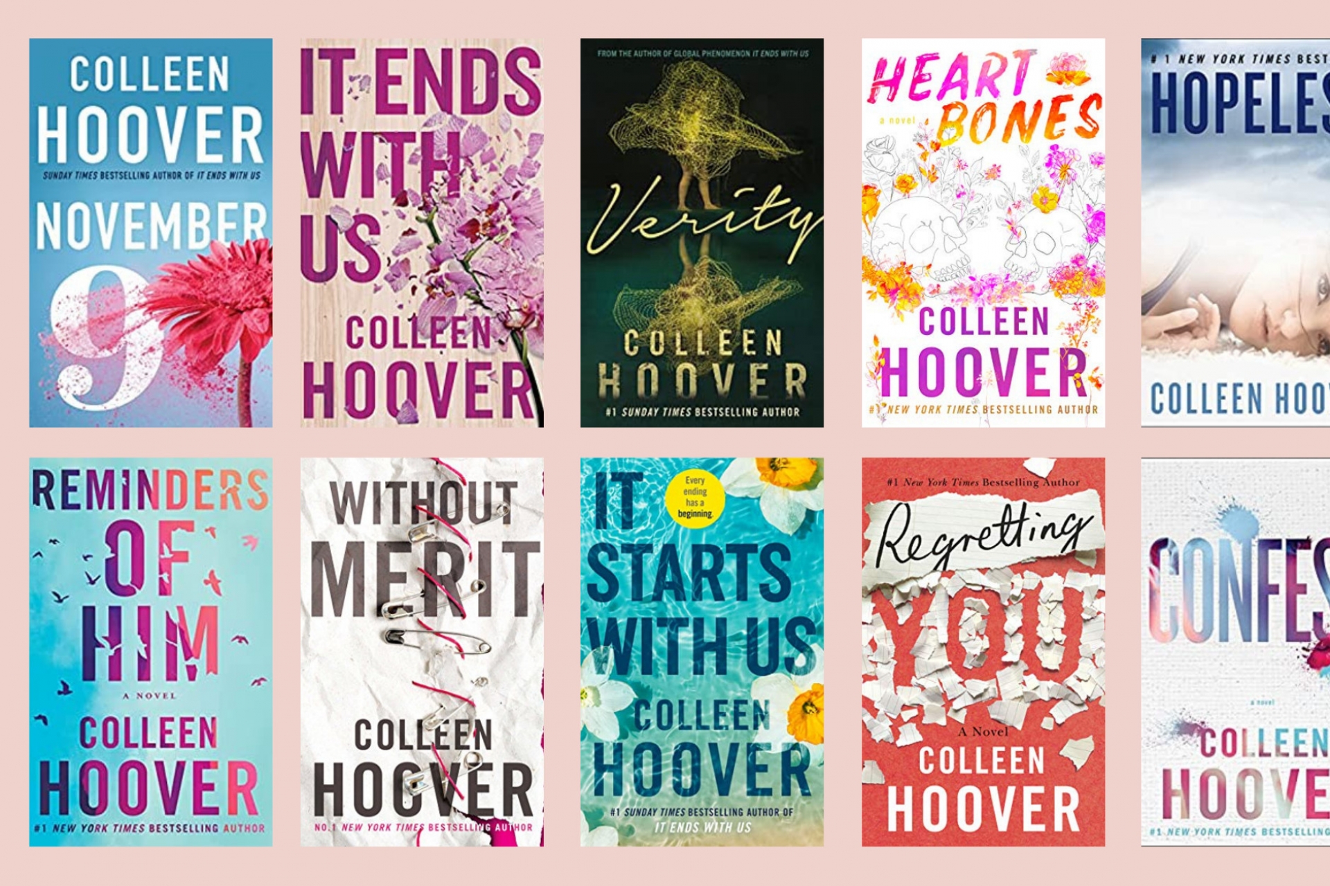 Colleen Hoover Was Queen of 2022's Bestseller List