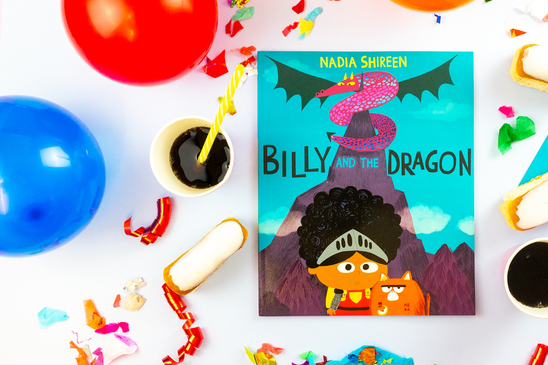 Billy and Fatcat - a blast of picture book brilliance from Nadia Shireen