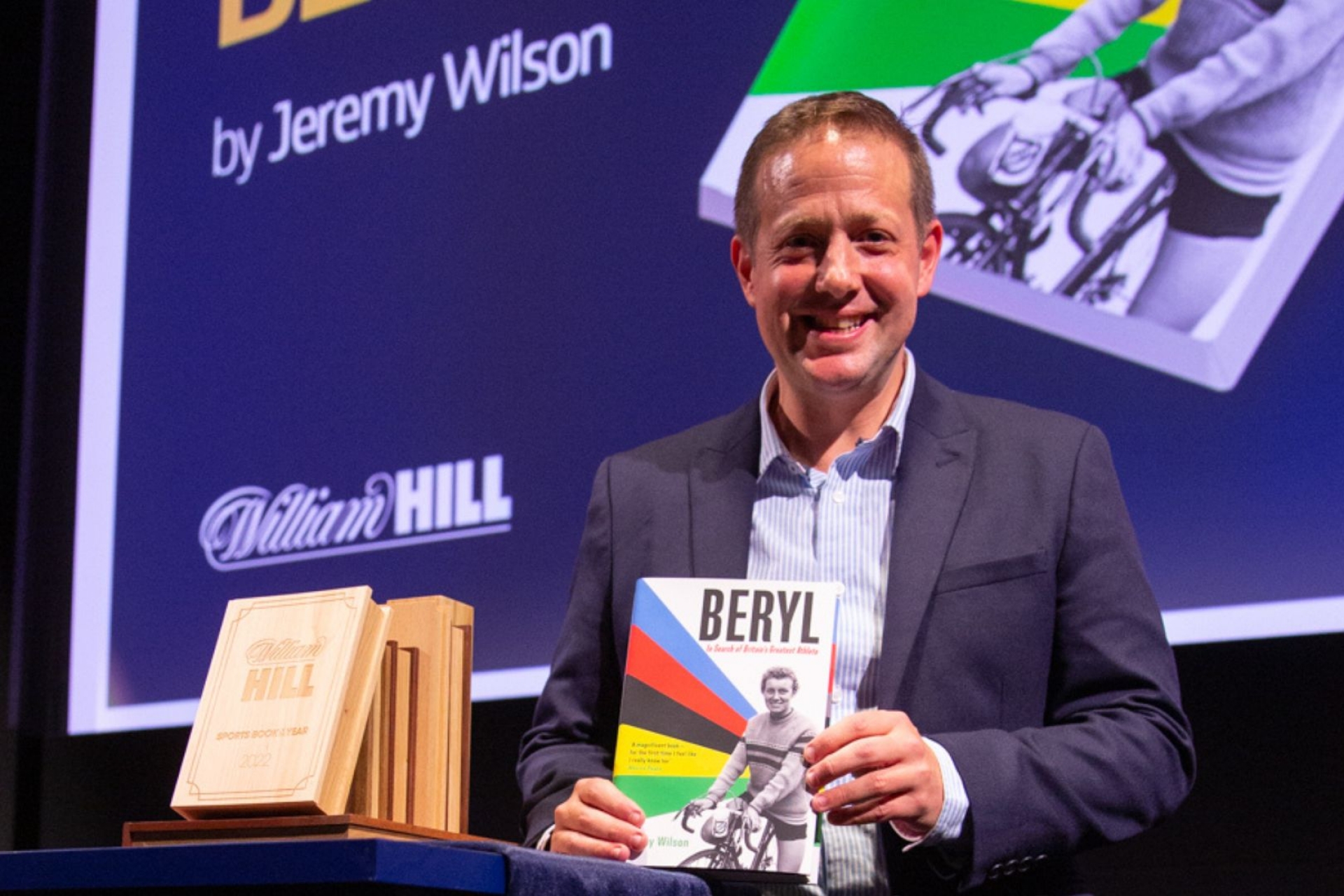 Jeremy Wilson crowned winner of William Hill Sports Book of the Year Award for ‘superb’ book on cyclist Beryl Burton