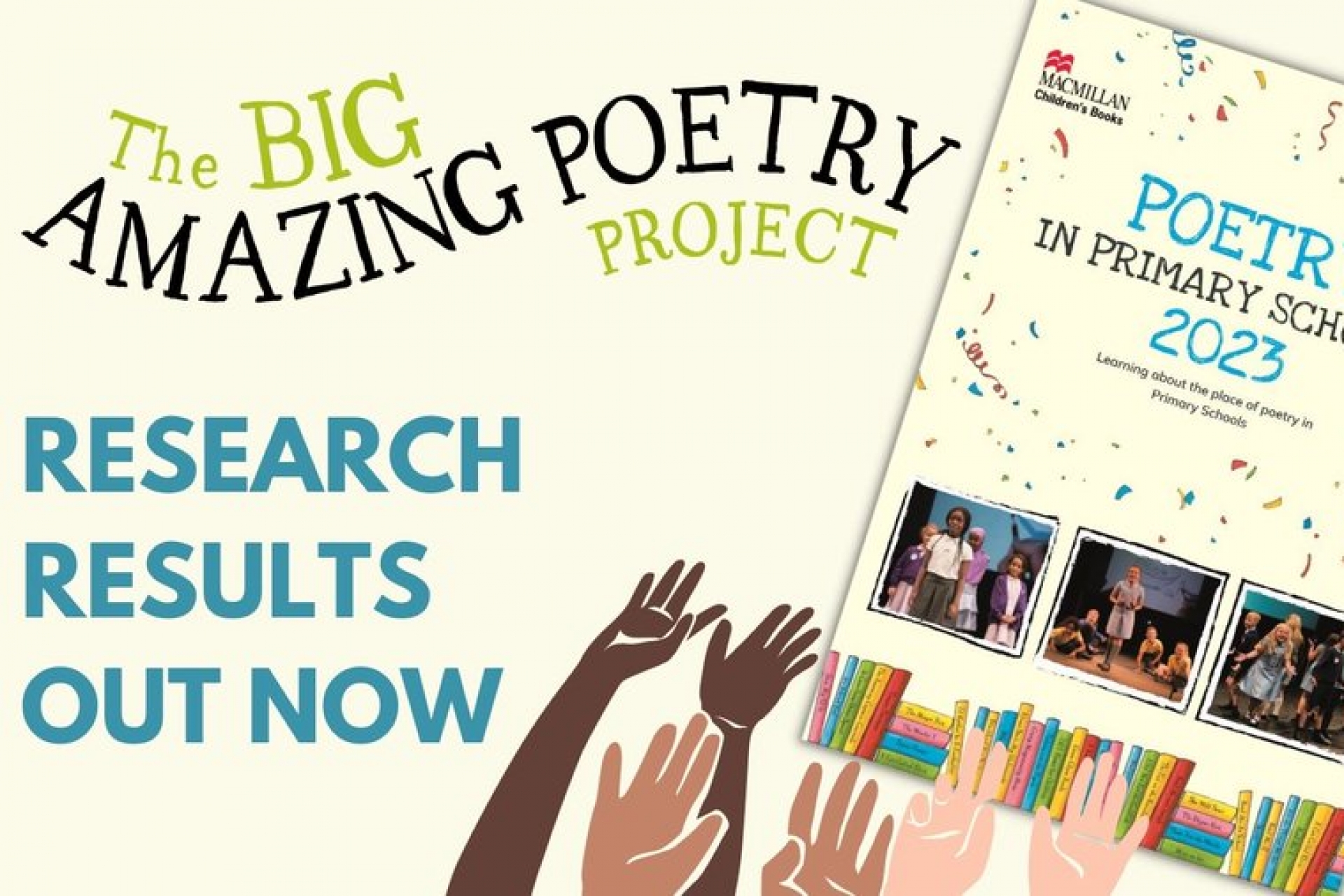 Poems Rock: CLPE and Macmillan Children’s Books Launch The Big  Amazing Poetry Project in Response to their  New Research