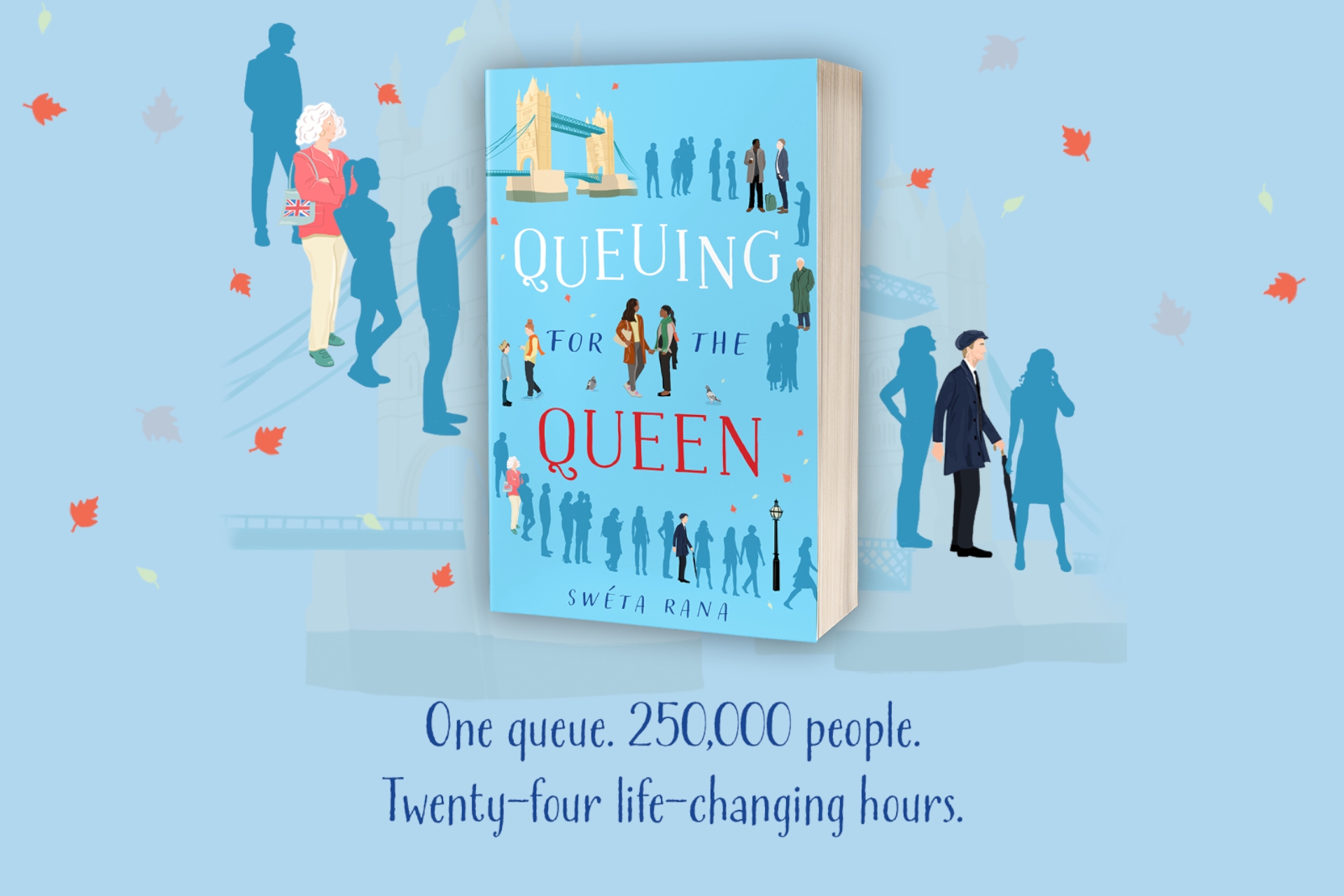Author Q&A: Swéta Rana, Queuing for the Queen