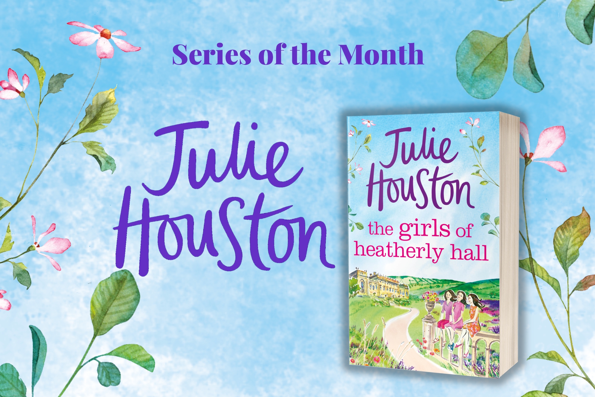 July 2023 Series of the Month The Westenbury Novels by Julie Houston LoveReading billede pic