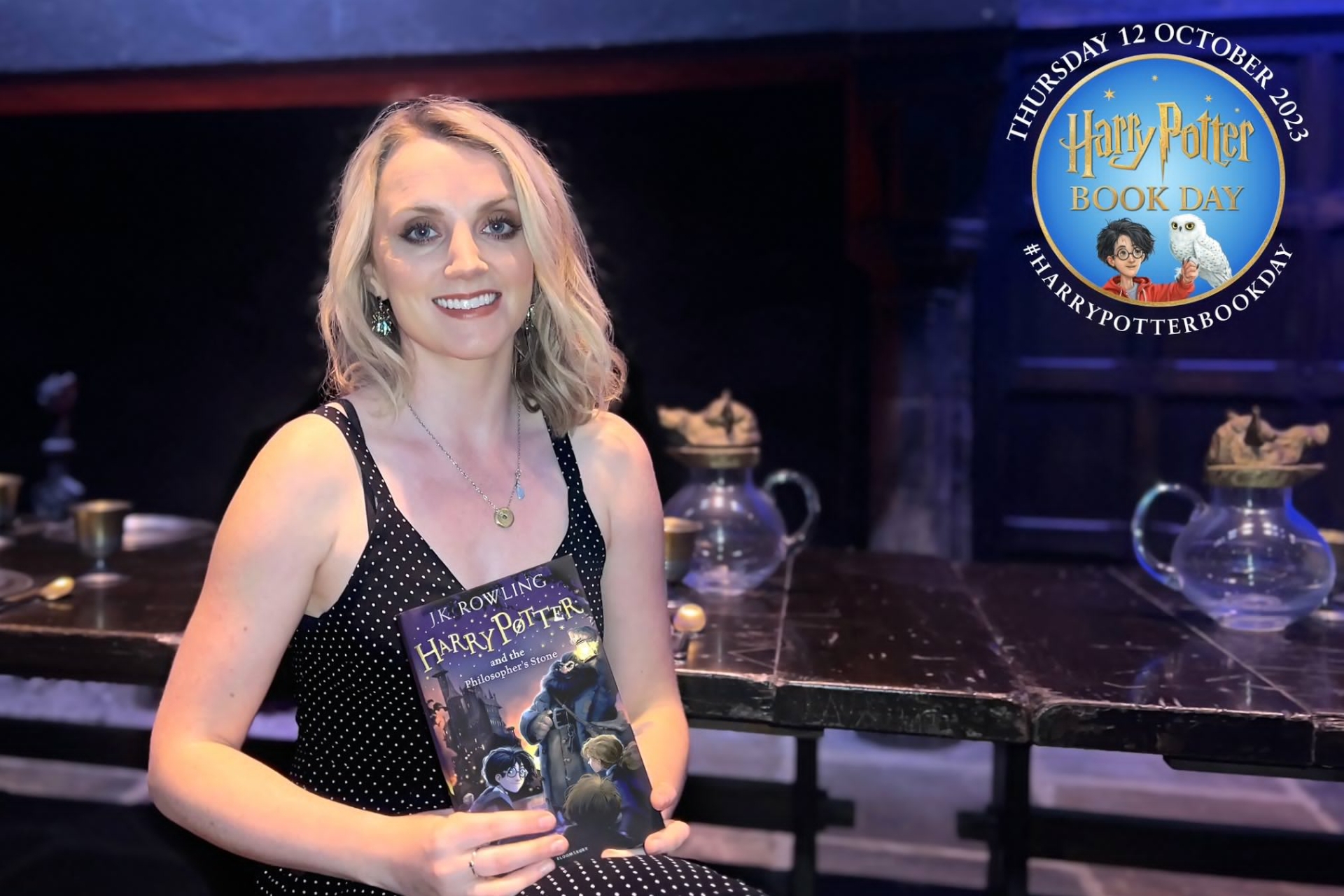 The first-ever Harry Potter Book Day Virtual Lesson for schools, hosted by Harry Potter star, Evanna Lynch