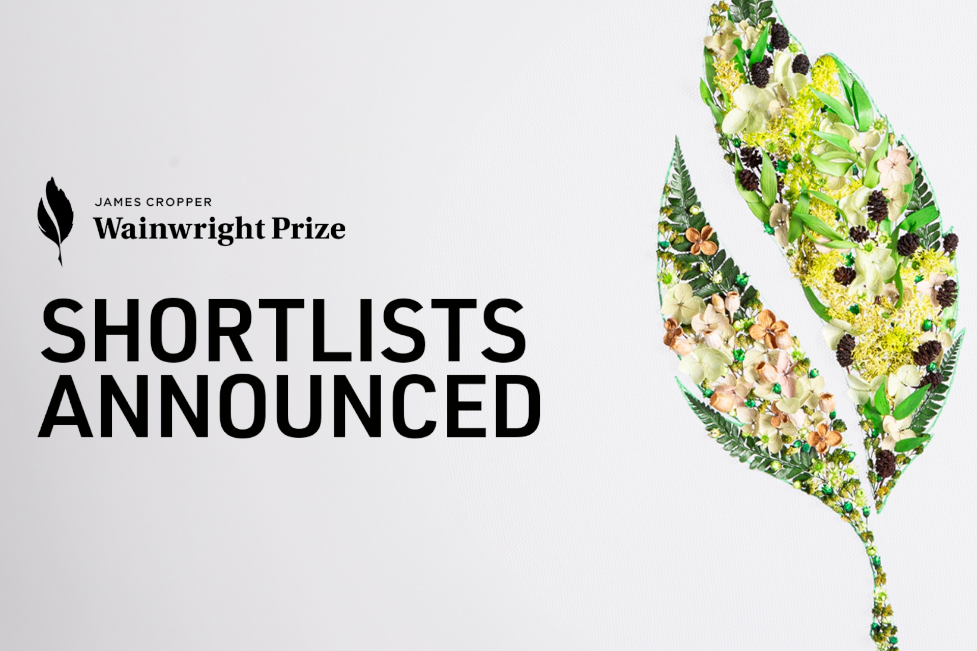 Shortlist for the James Cropper Wainwright 10th Anniversary Prize Announced