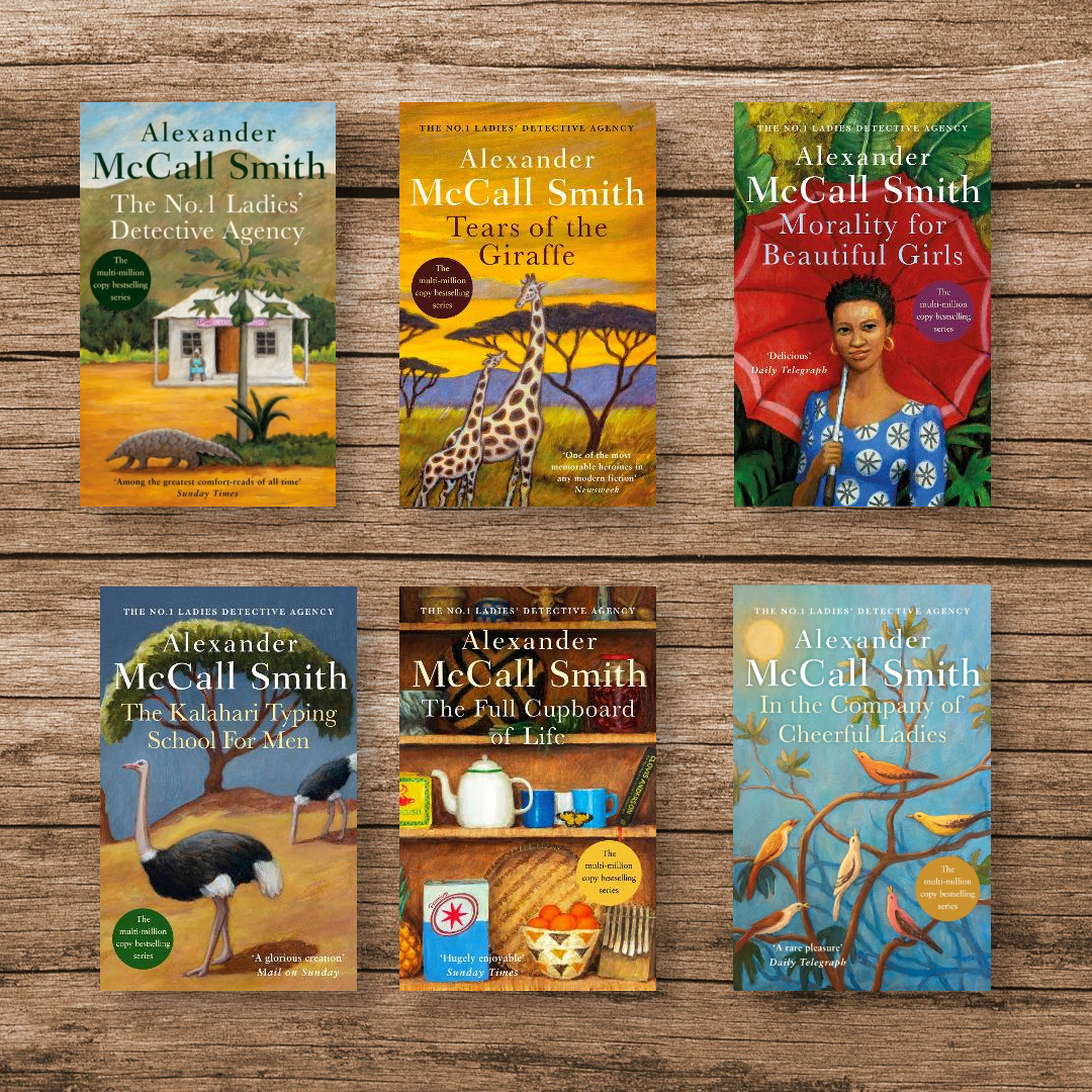 Win a Set of the First 6 No.1 Ladies Detective Agency Books with Their Beautiful New Covers