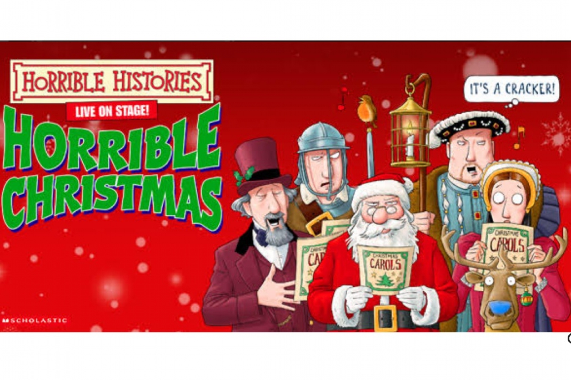 Win tickets! Family Fun at the Theatre This Christmas with Horrible Histories