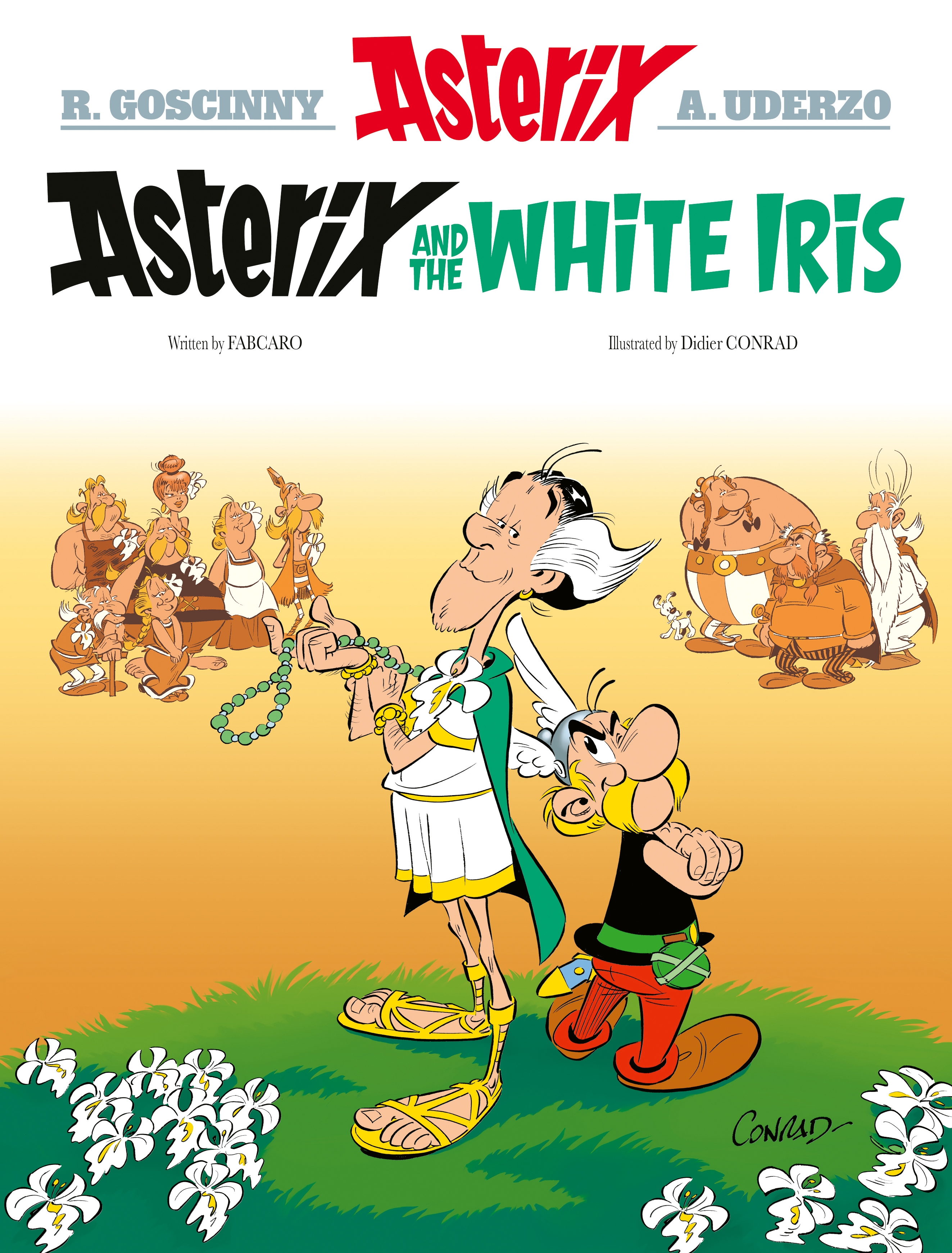 Win one of five copies of Asterix and the White Iris Album 40 by FabCaro
