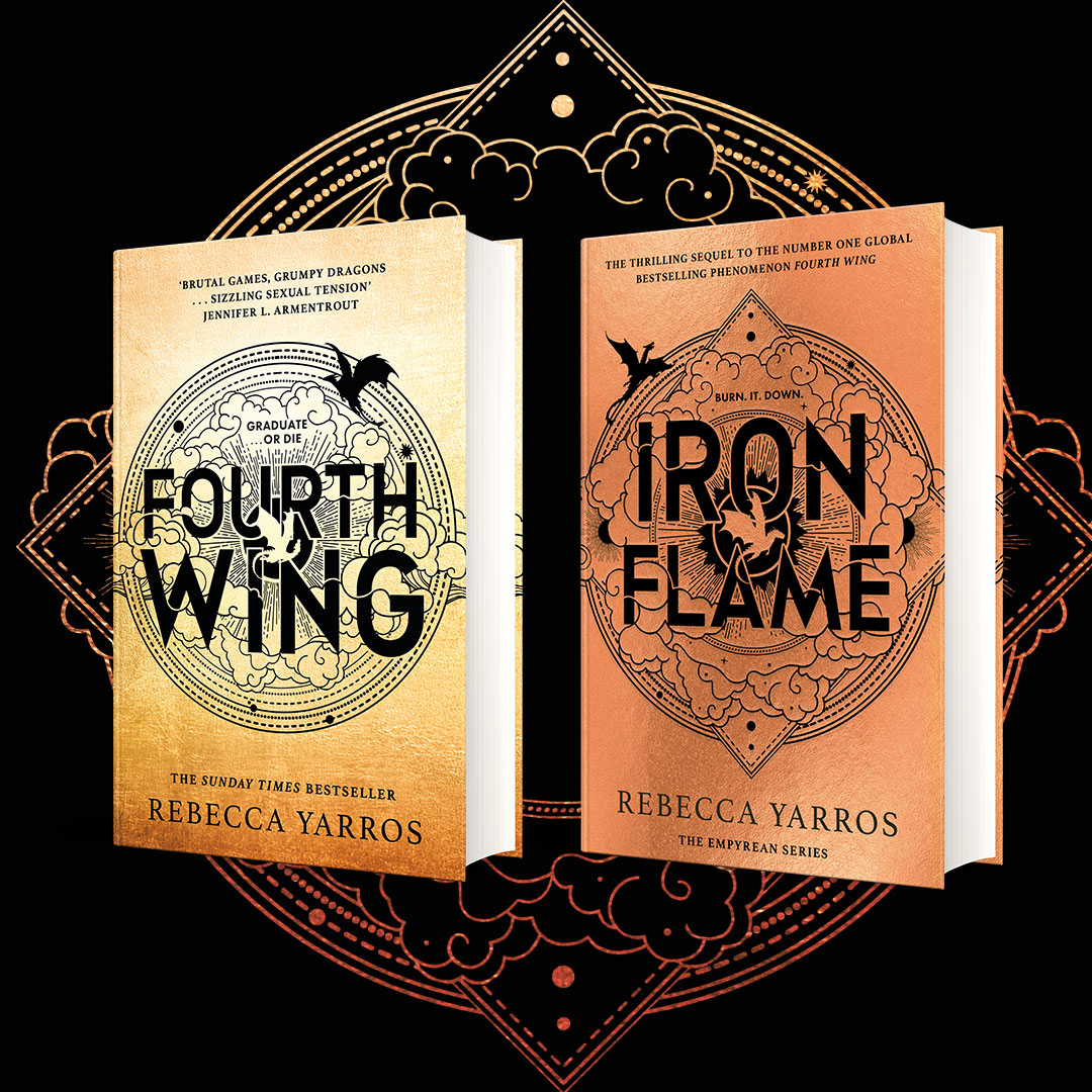 Win a copy of Iron Flame and Fourth Wing by Rebecca Yarros