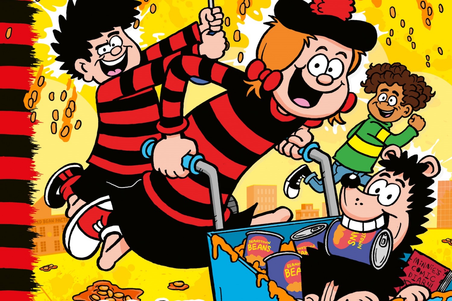 Beano Fiction - We Are Big Fans of Minnie the Minx and the Boomic