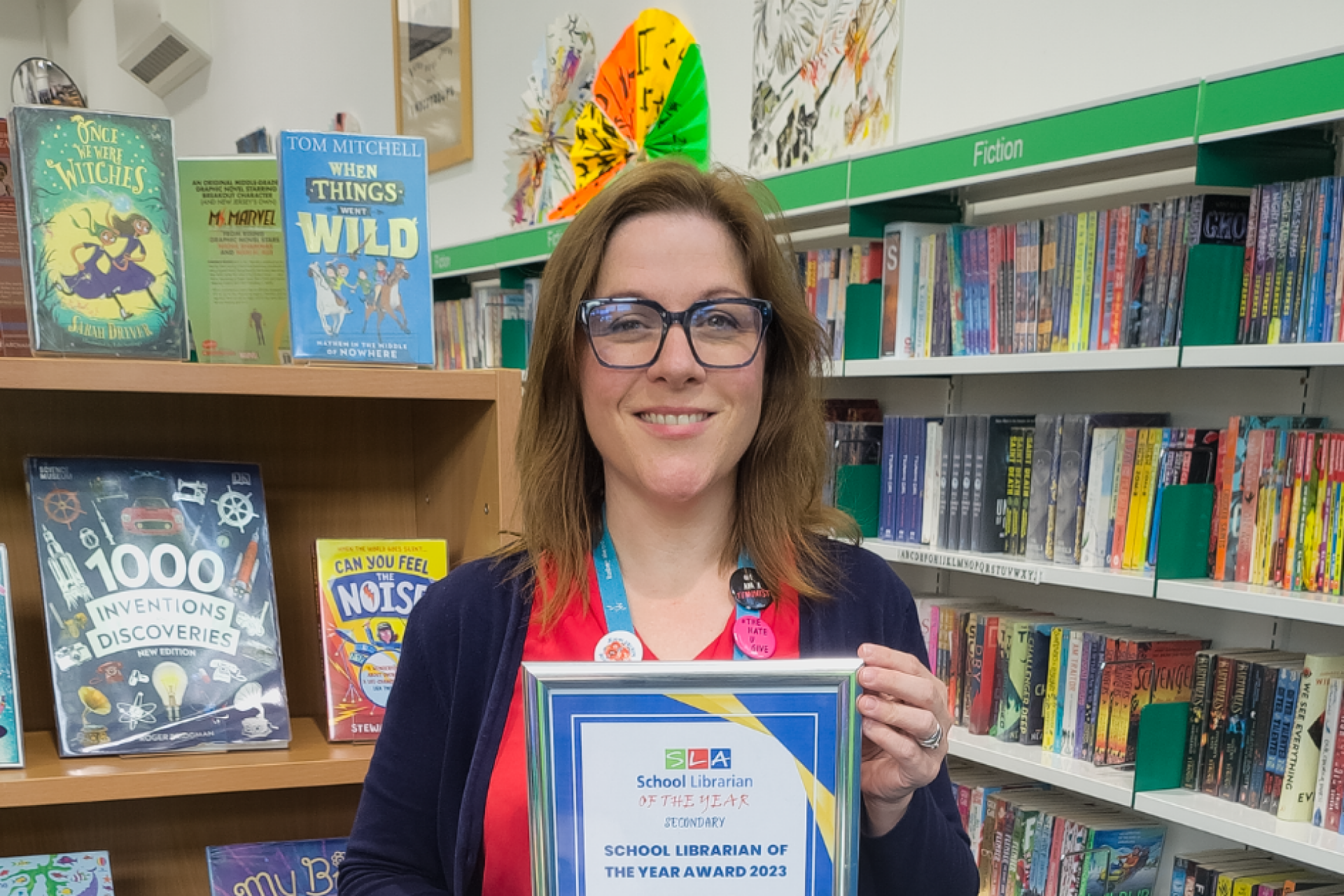 SLA Secondary School Librarian of the Year Bridget Hamlet tells us how she'd spend £1000