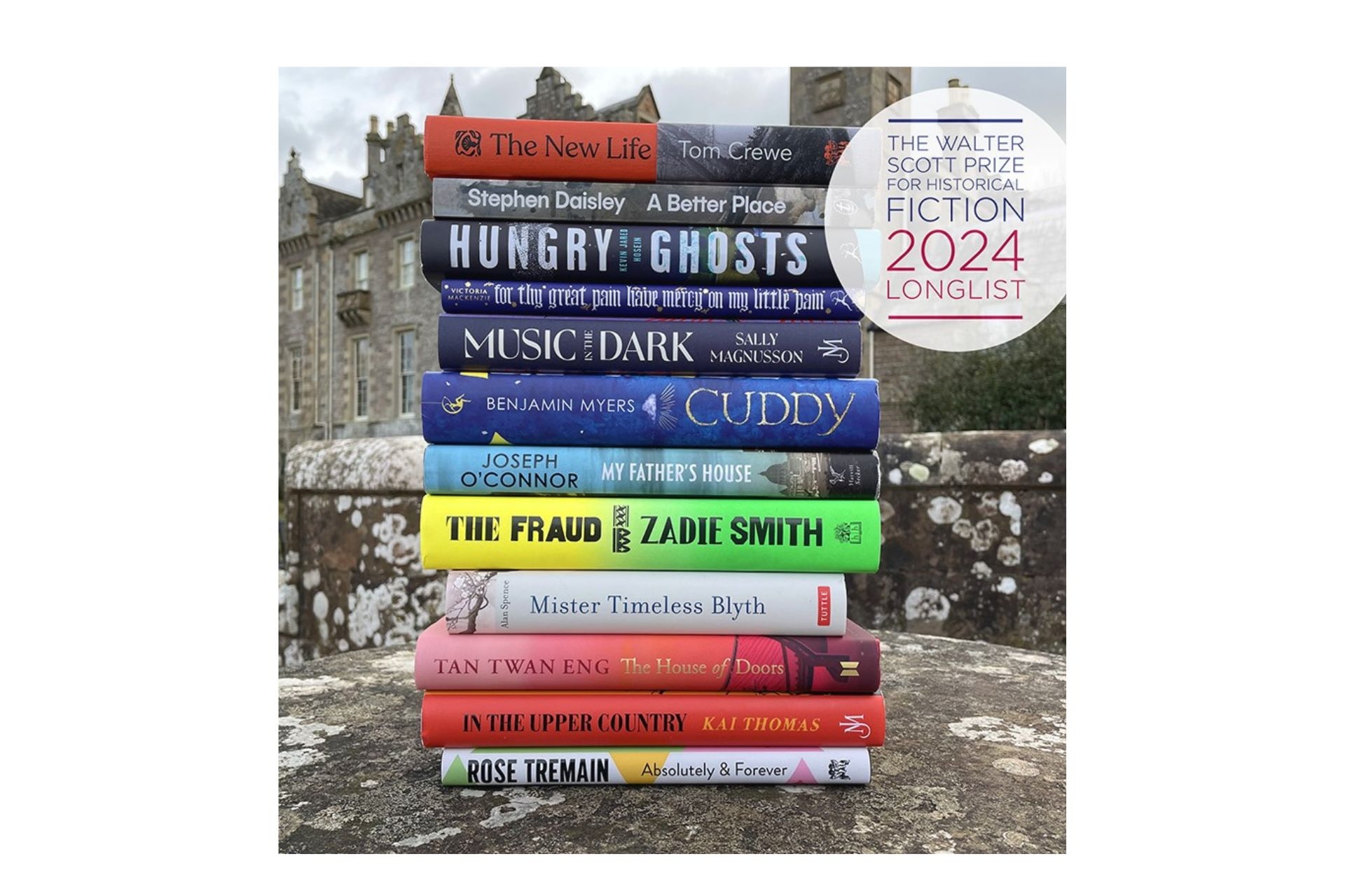 The 2024 Walter Scott Prize for Historical Fiction Longlist Announced