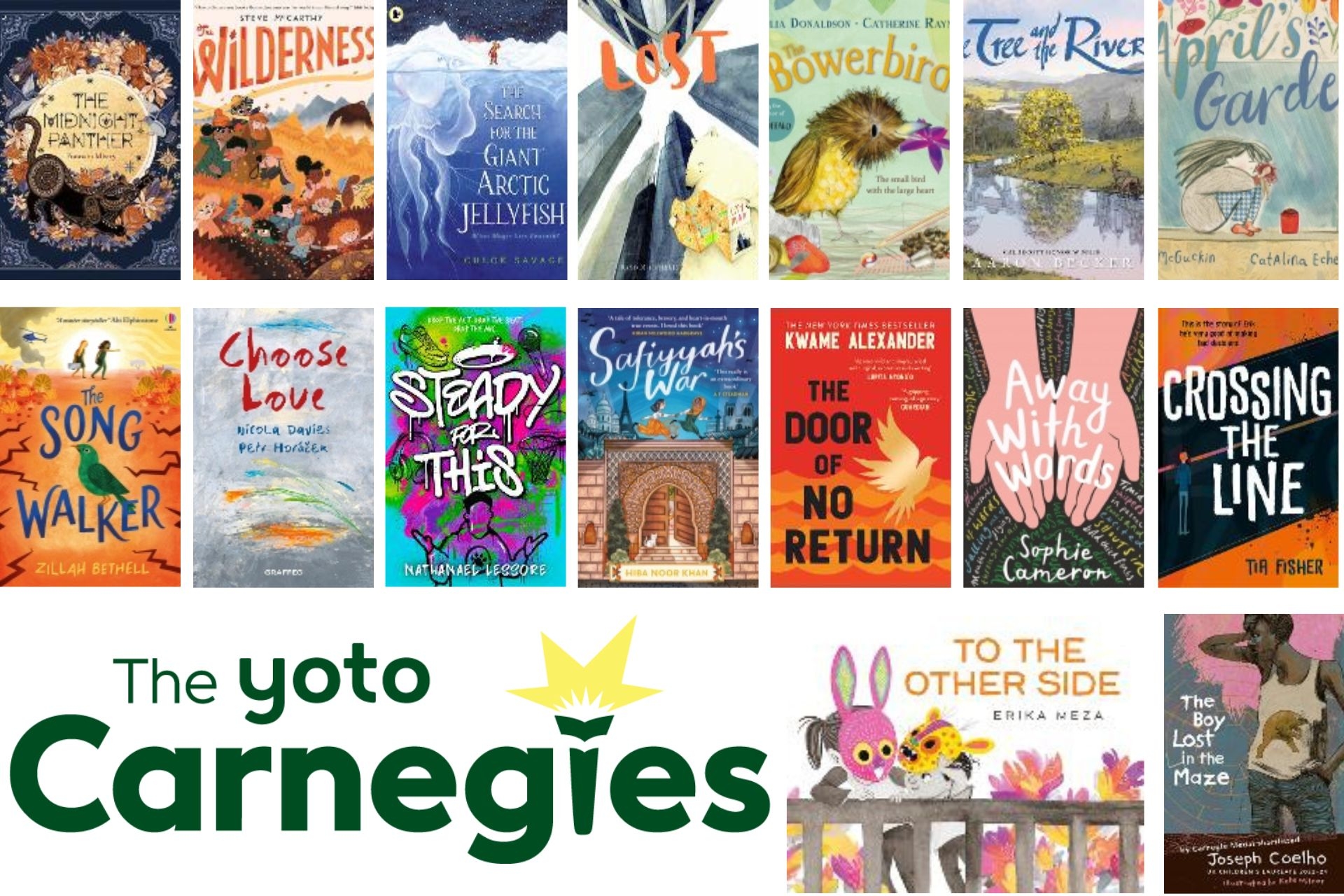 Poetry and Picture Books Dominate the 2024 Yoto Carnegies Shortlist