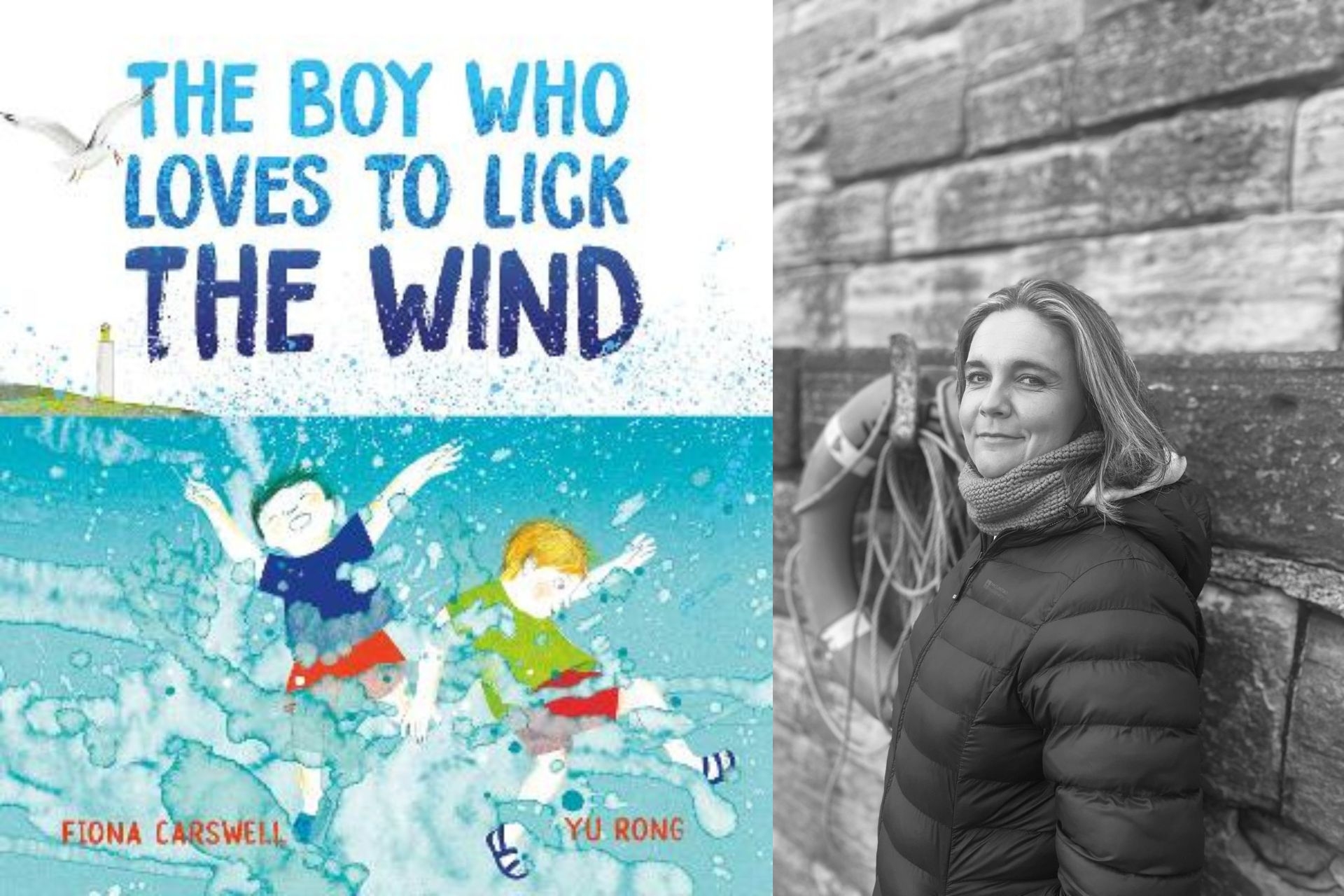 Debut author Fiona Carswell flies the flag for Autism Acceptance Week