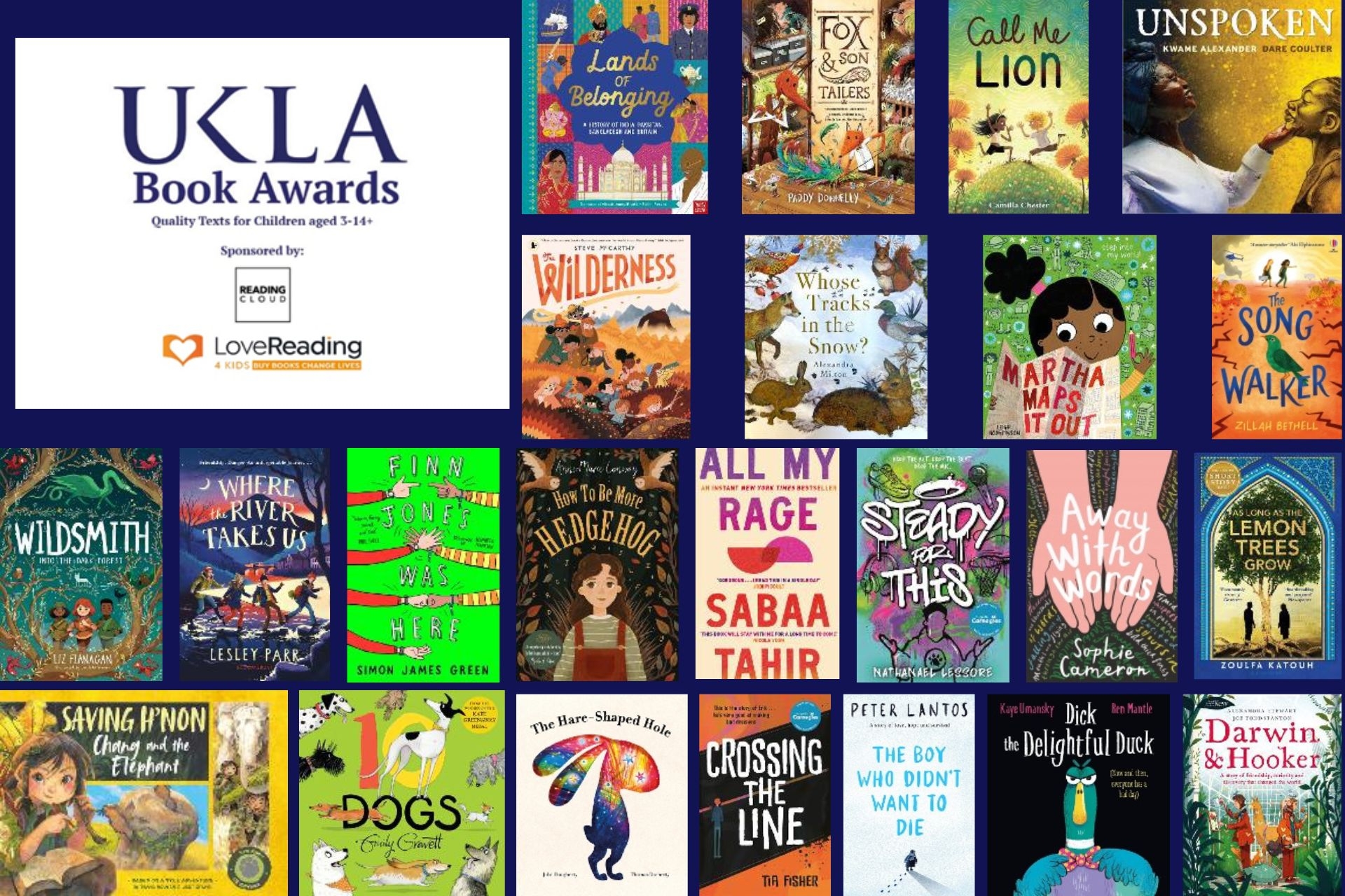Shortlists Announced for the UKLA Book Awards 2024