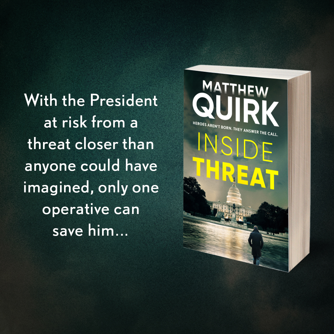 Win a Copy of Inside Threat by Matthew Quirk