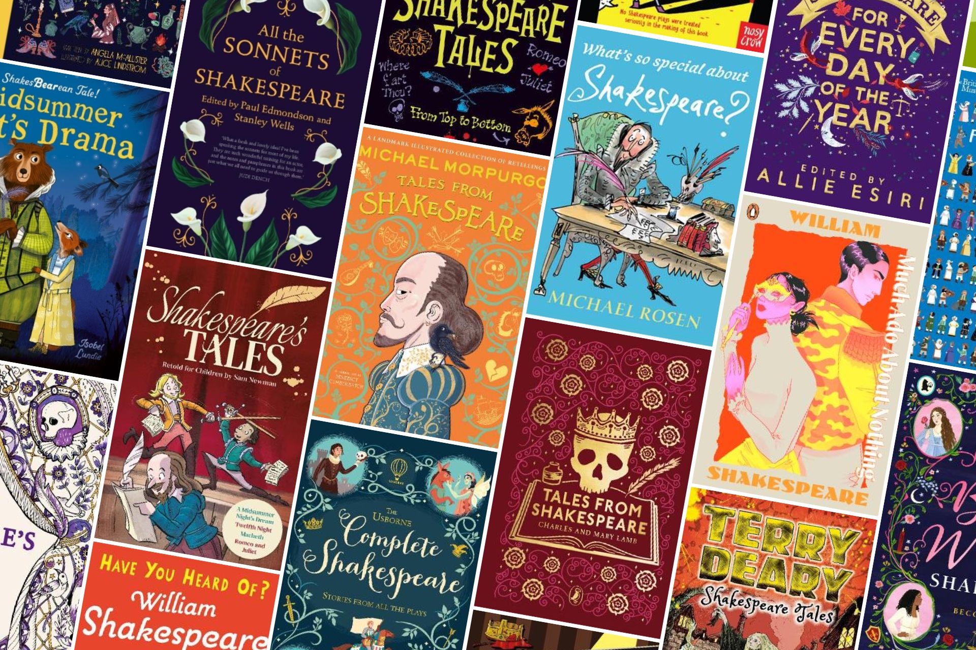 460 Years After His Birth - 25 Children's Books About Shakespeare