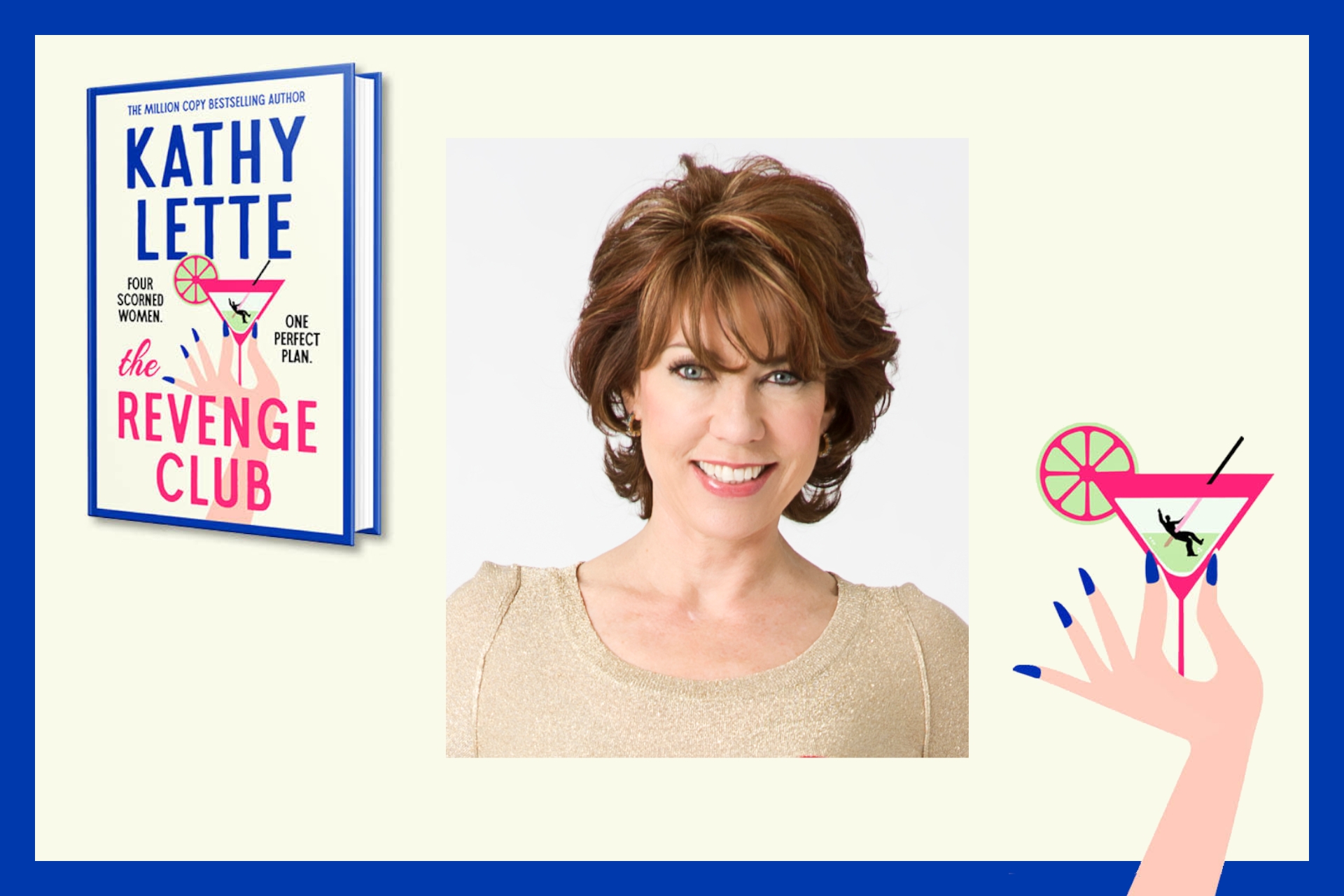 Author Q&A: Kathy Lette about the Piercing, Compassionate and Irreverently Funny The Revenge Club