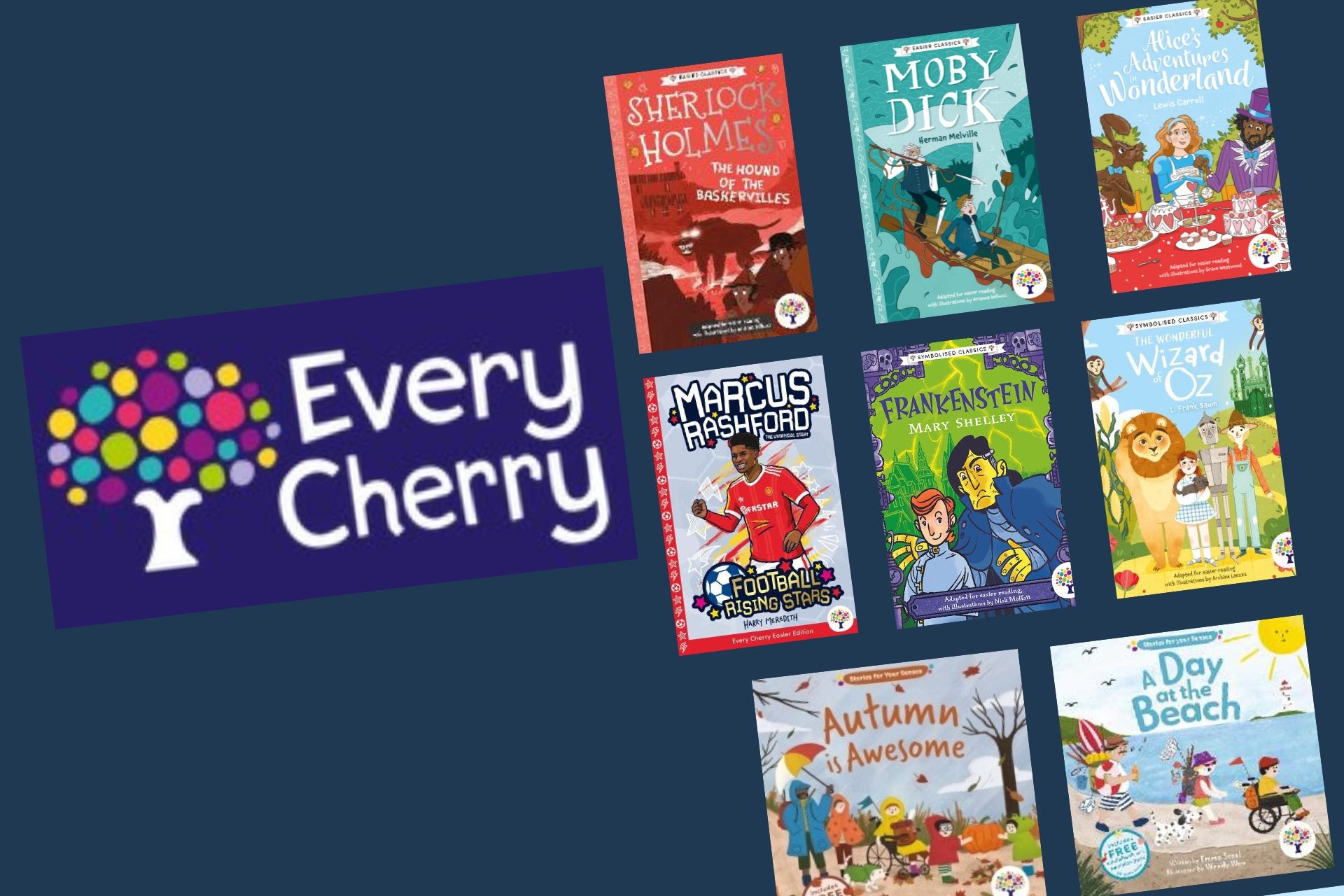 The Every Cherry Collection, a new imprint from Sweet Cherry Publishing, bringing books to children with a range of educational needs.
