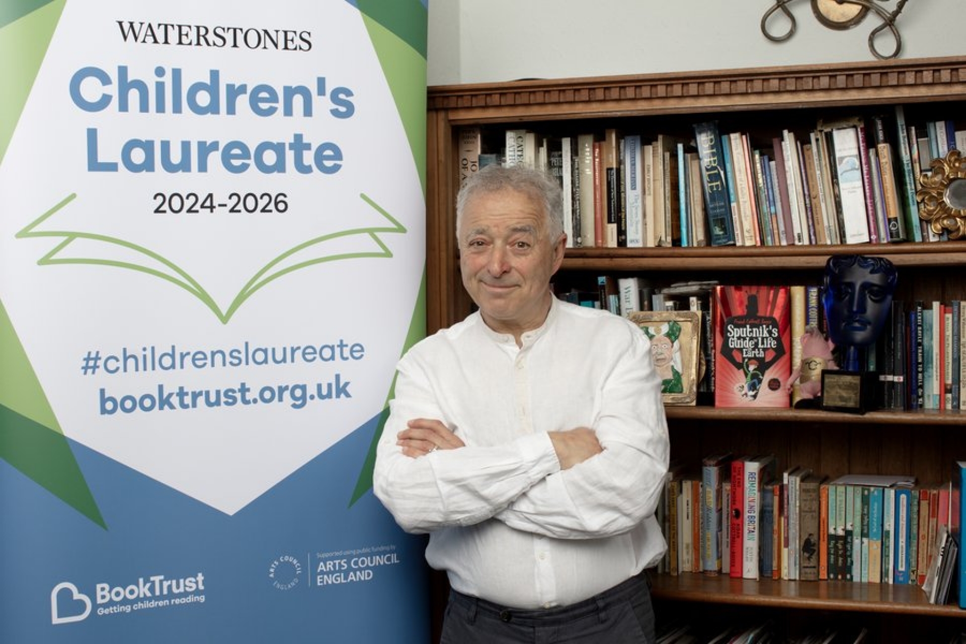 Award-winning author and screenwriter Frank Cottrell-Boyce revealed as the new Waterstones Children's Laureate 2024-2026