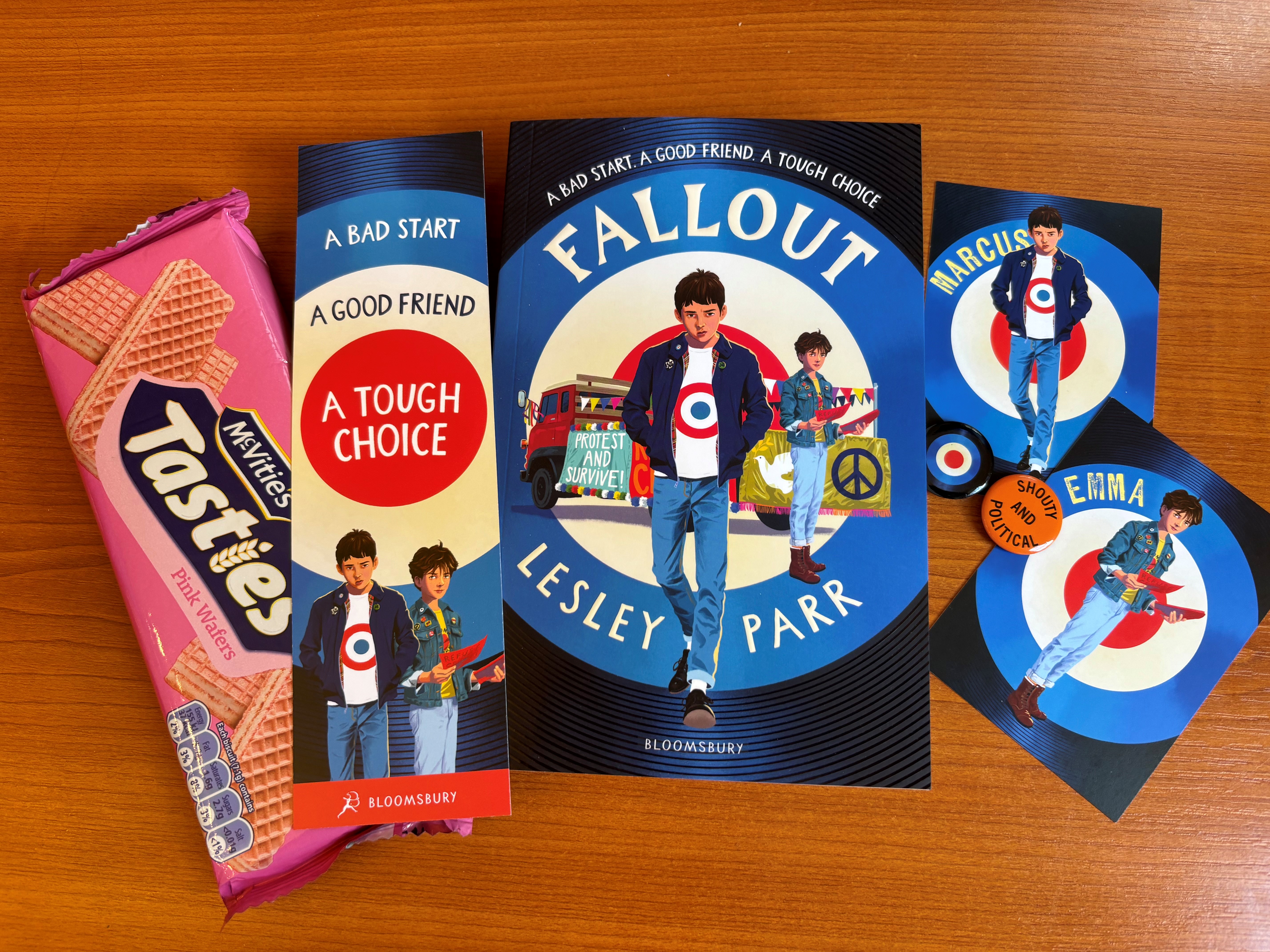 Win a bundle of goodies from Fallout by Lesley Parr