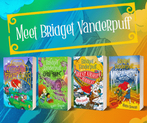 Win one of two sets of all four books in the Bridget Vanderpuff series by Martin Stewart