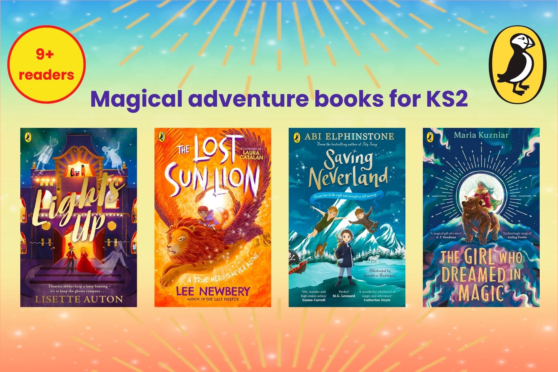 Enchant your Children with this Awesome Foursome of Magical Middle Grade Reads