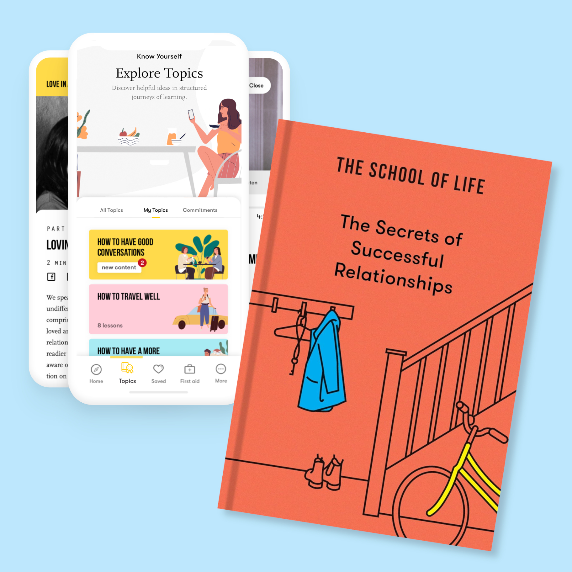 Win a Year's Subscription to The School of Life App and a Copy of The Secrets of Successful Relationships