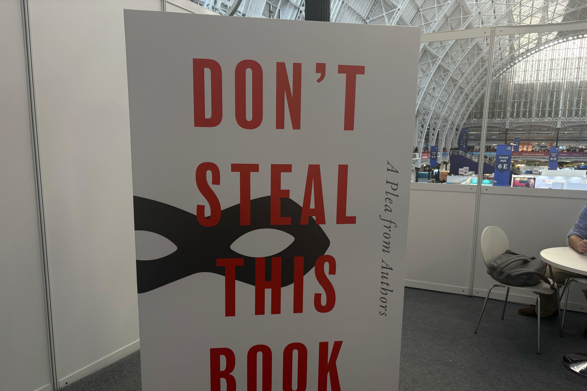 10,000 Authors Protest at London Book Fair with Publication of Don't Steal This Book